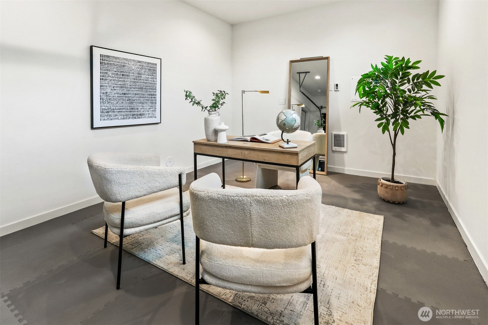 Good Size Garage , EV Ready and room for Storage