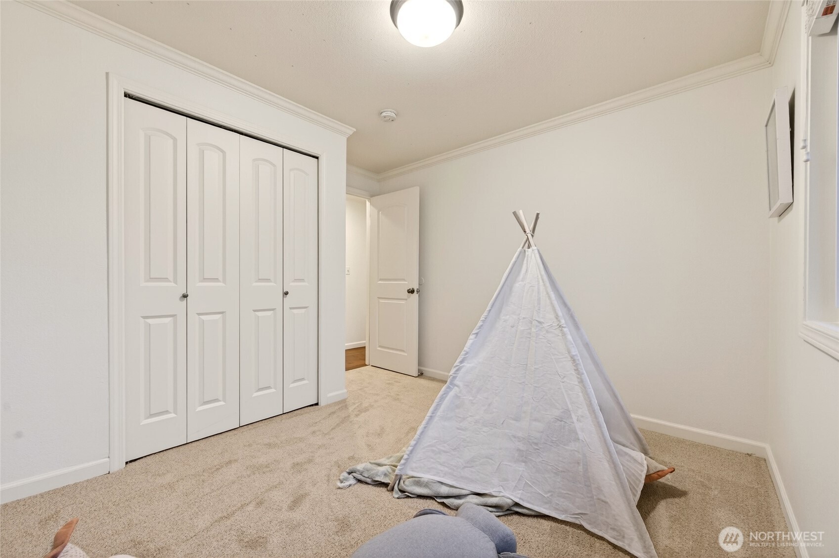 3rd of 4 bedrooms (upstairs)