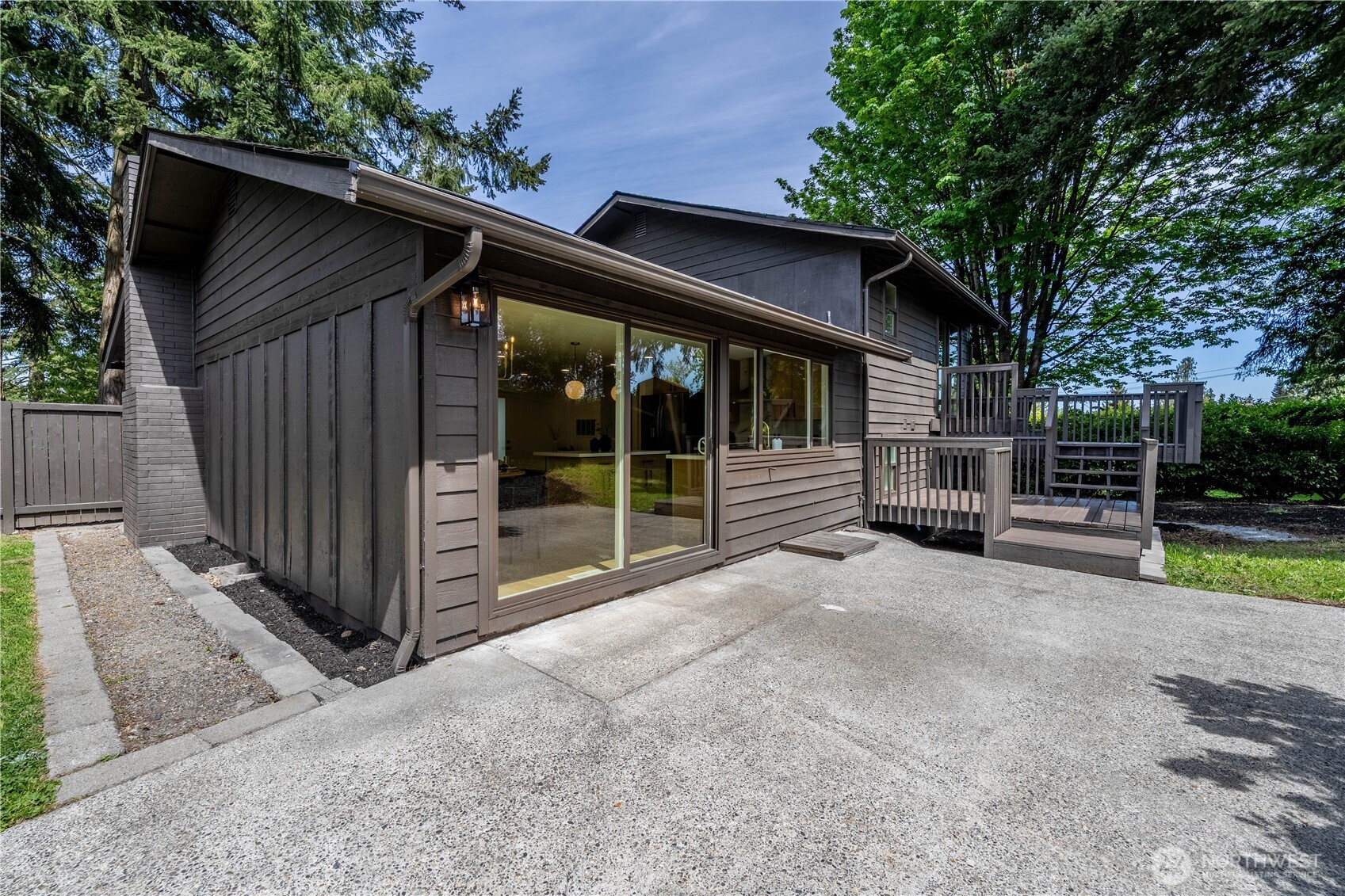 Patio off the kitchen