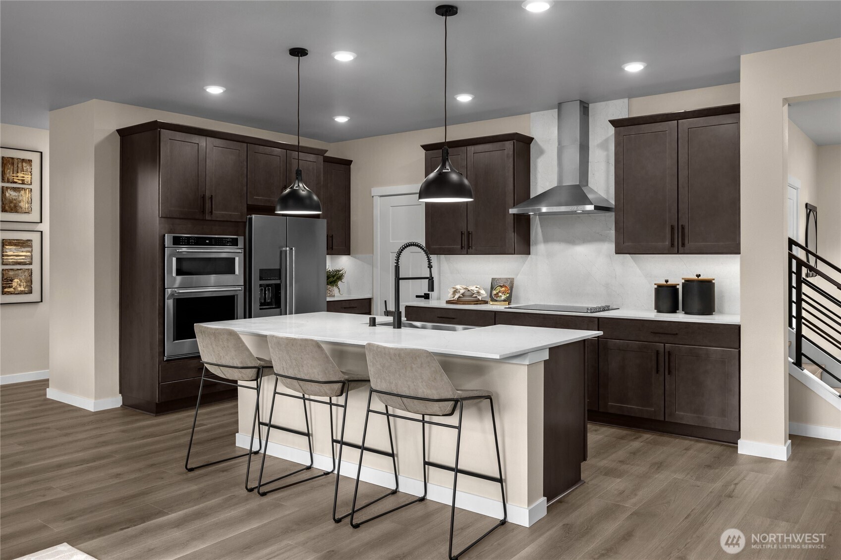 Photos are of the model at Greenleaf Grove