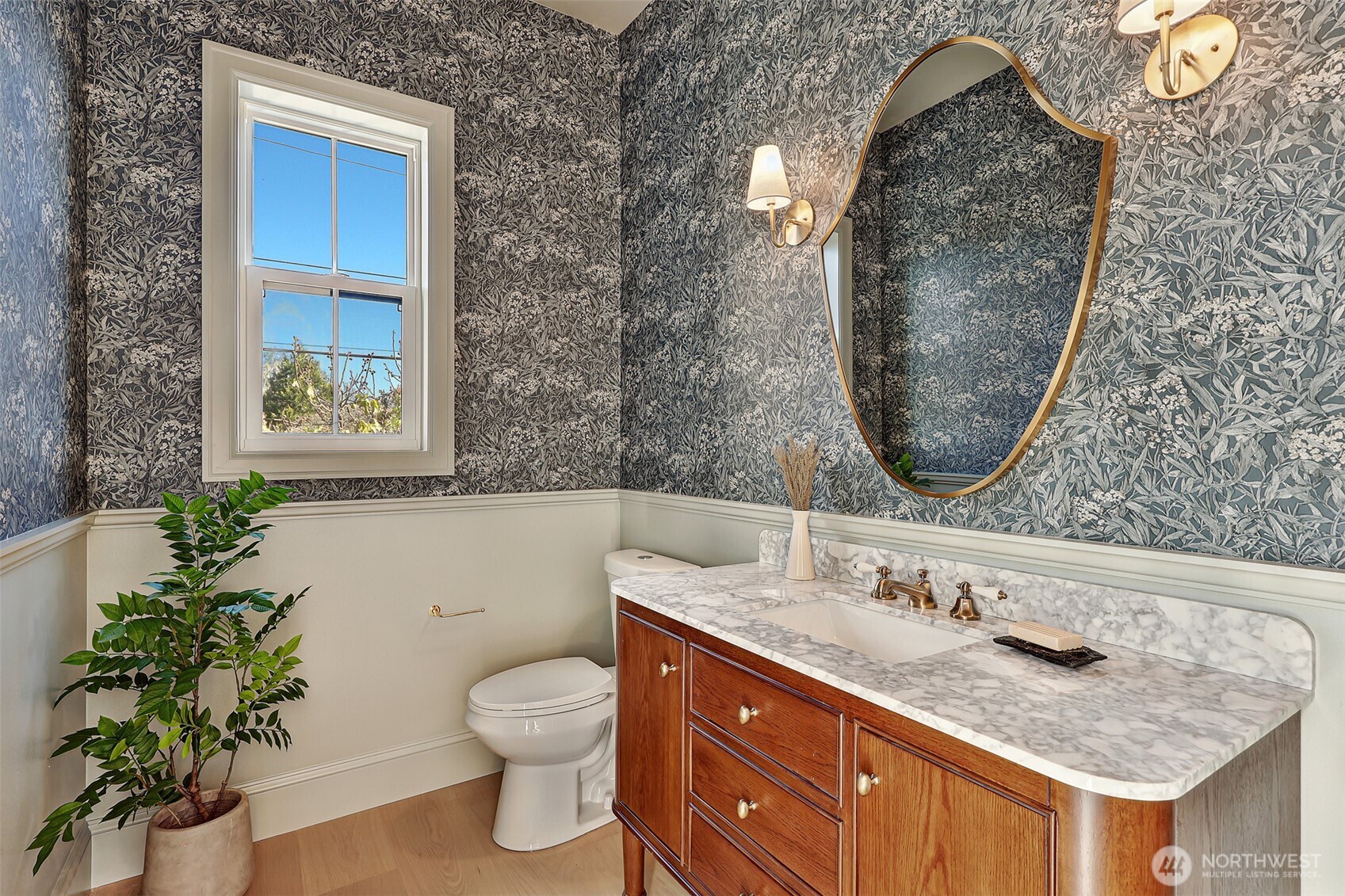 Main floor powder room.