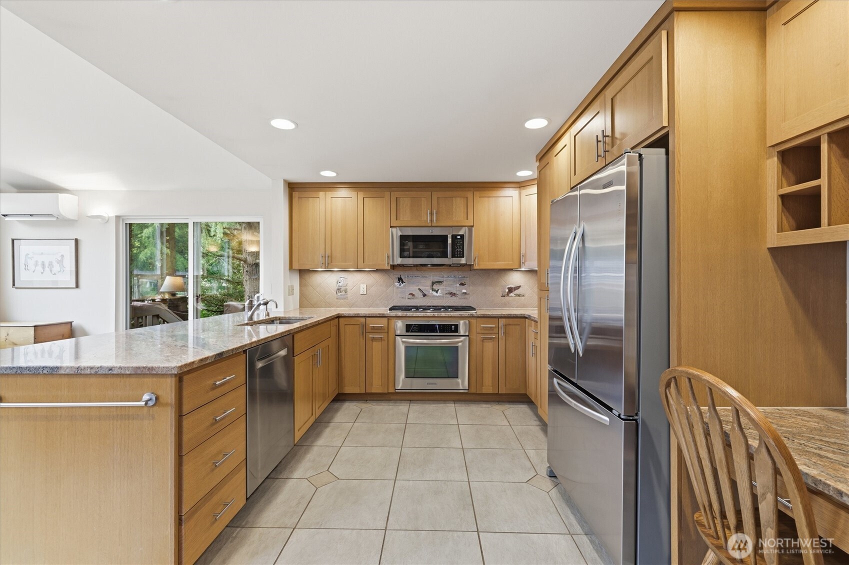 Tons of counter space and even more storage!