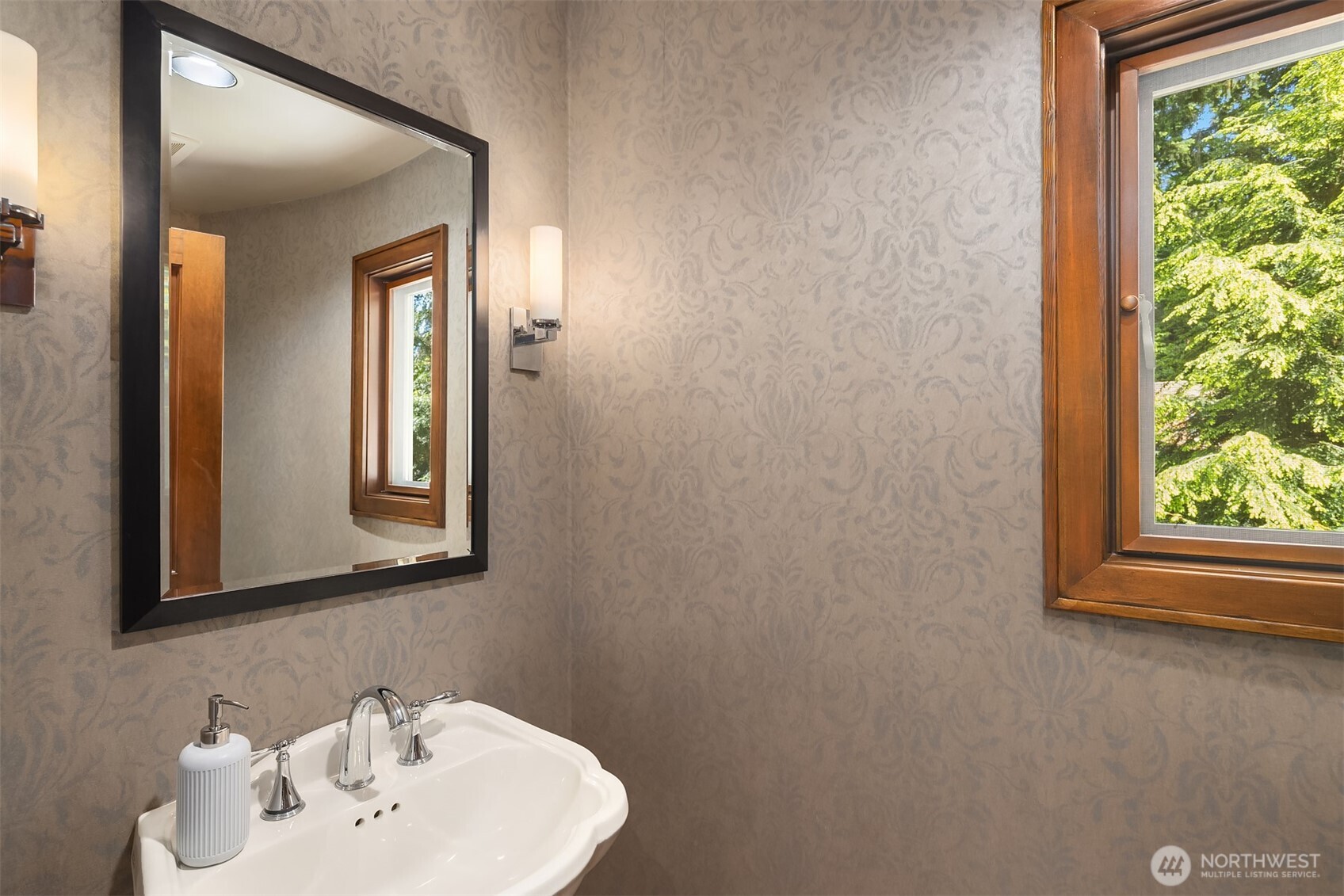 Main floor powder room.