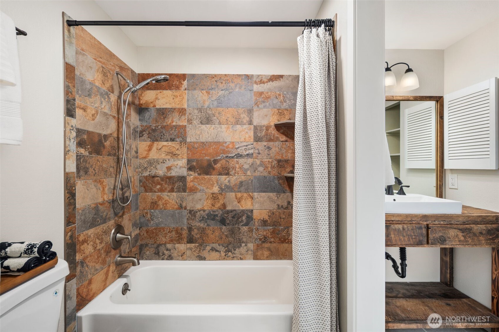 Full Bathroom off primary with extra