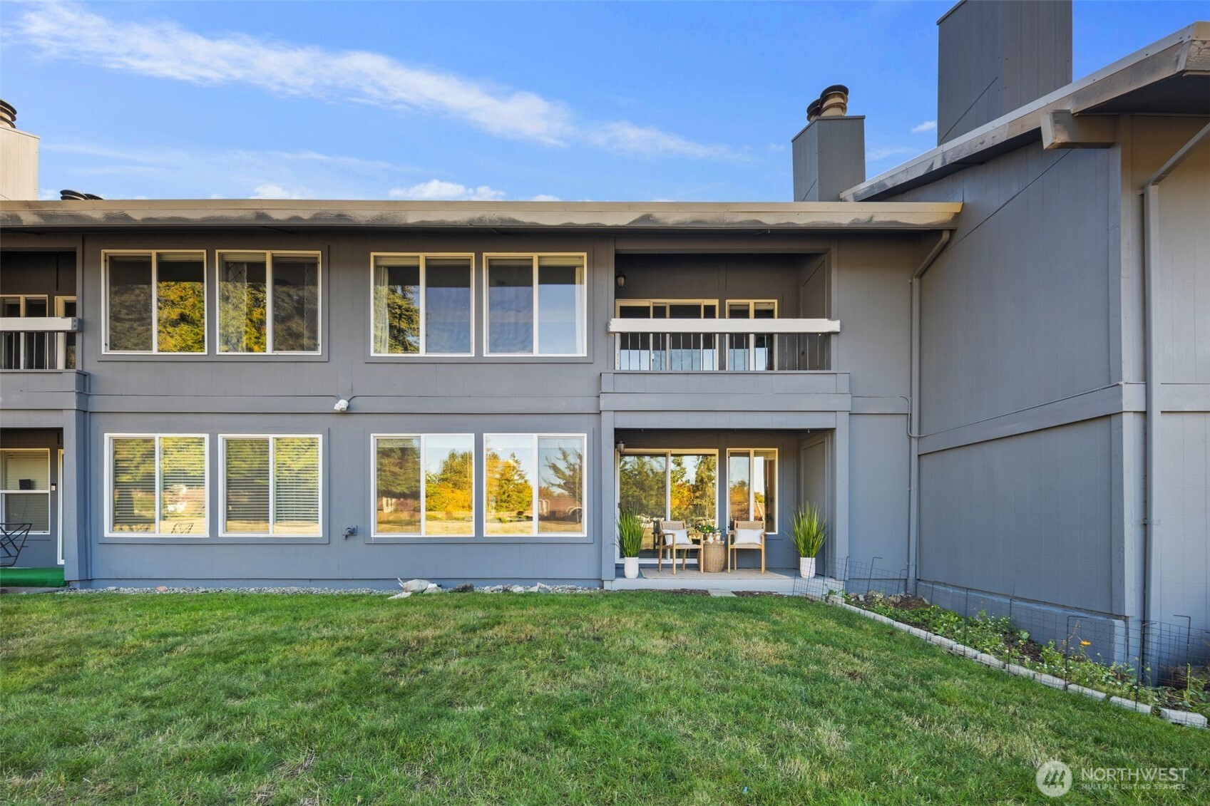 Expansive lawn right off your patio
