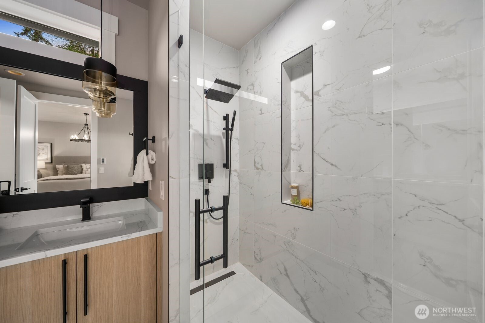 Enjoy a generous walk in closet in the primary bedroom.