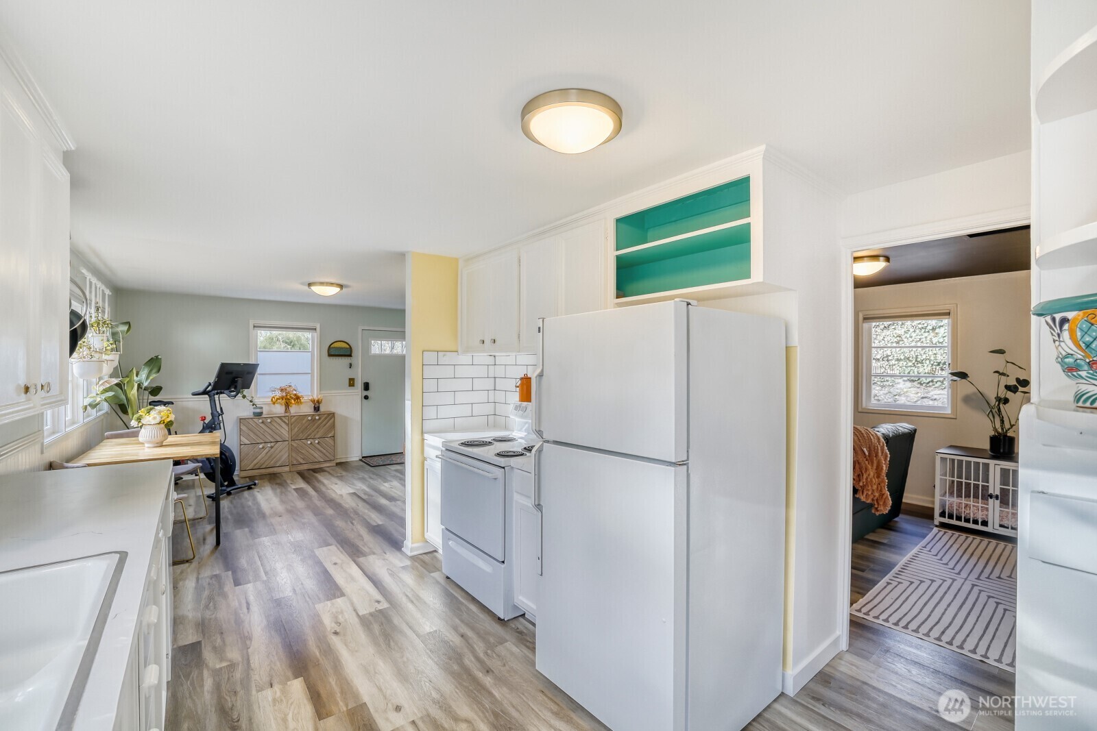 First bedroom off living area.