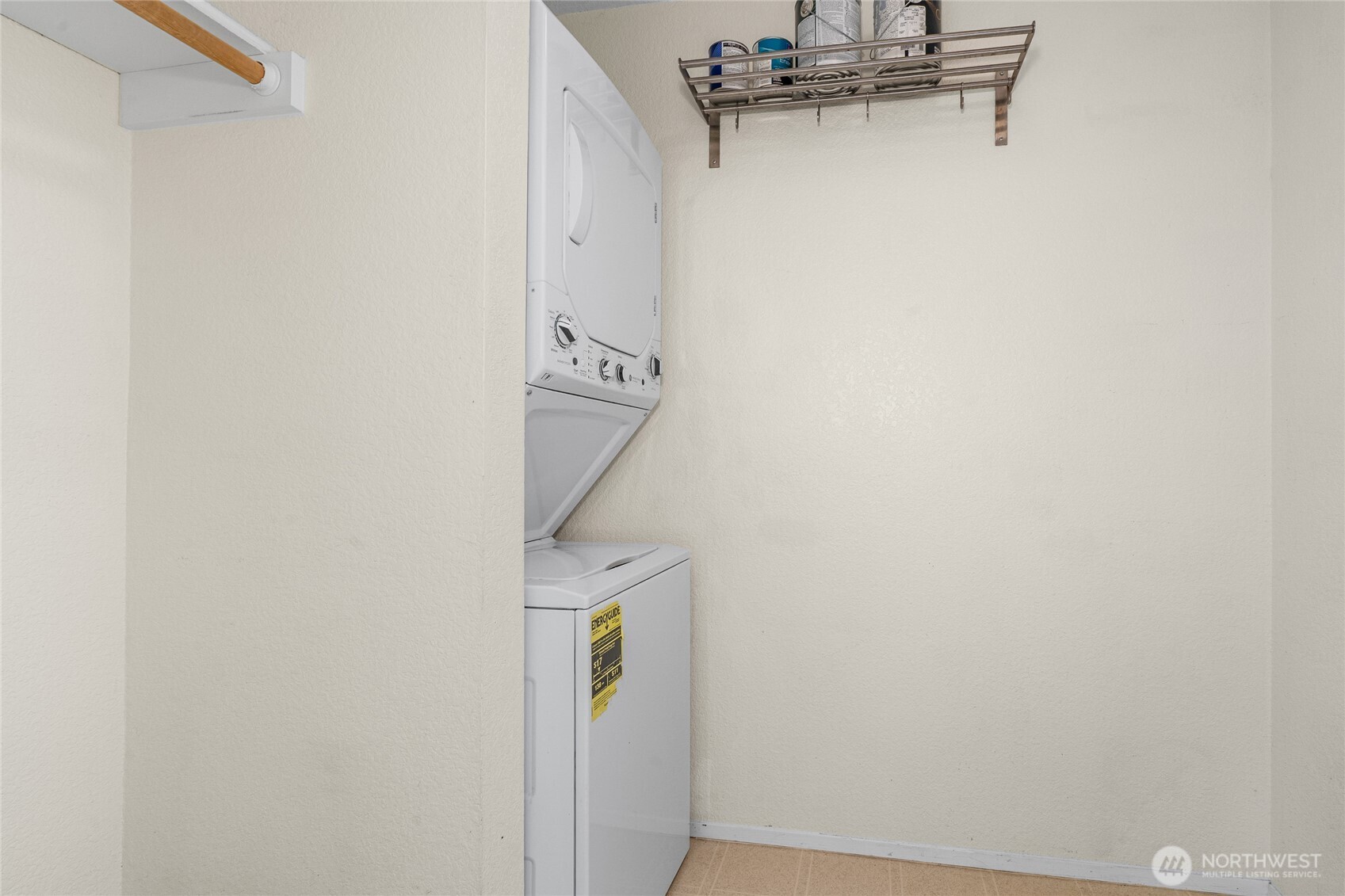 An efficient laundry/utility room for your extras.