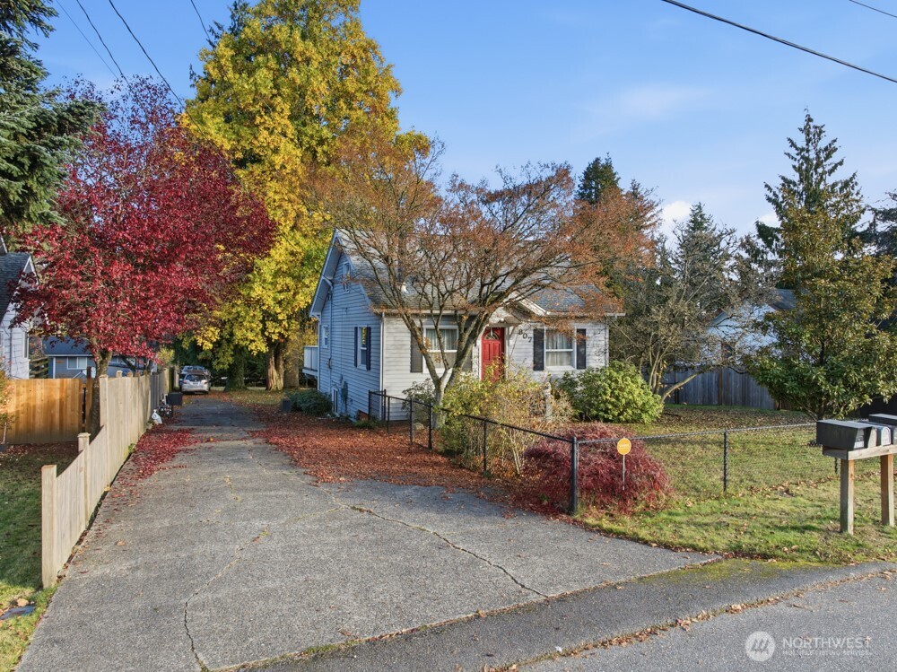 Solid 4 bed/1.75 bath home w/detached 2-car garage w/shop would make a great investment rental home