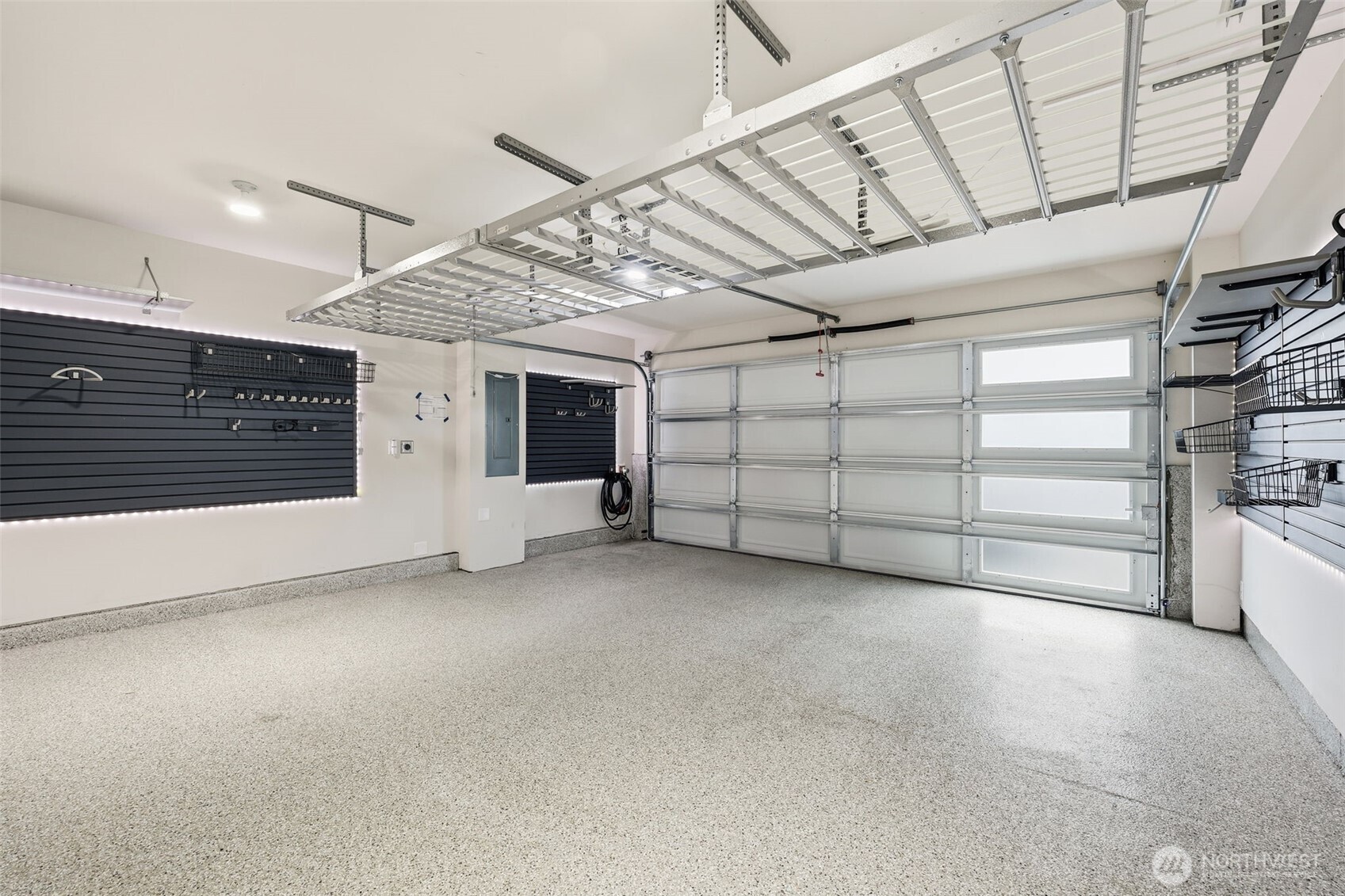 Corner-unit living with extra privacy and great natural light.