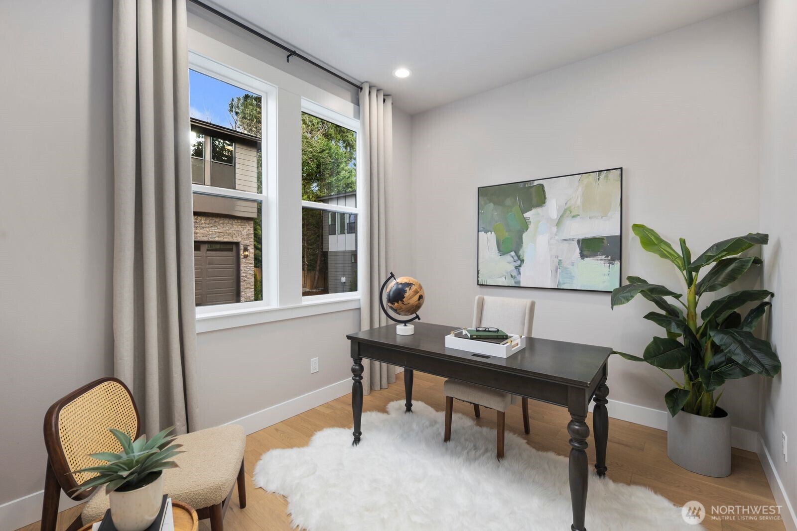 Dedicated office on the main level.