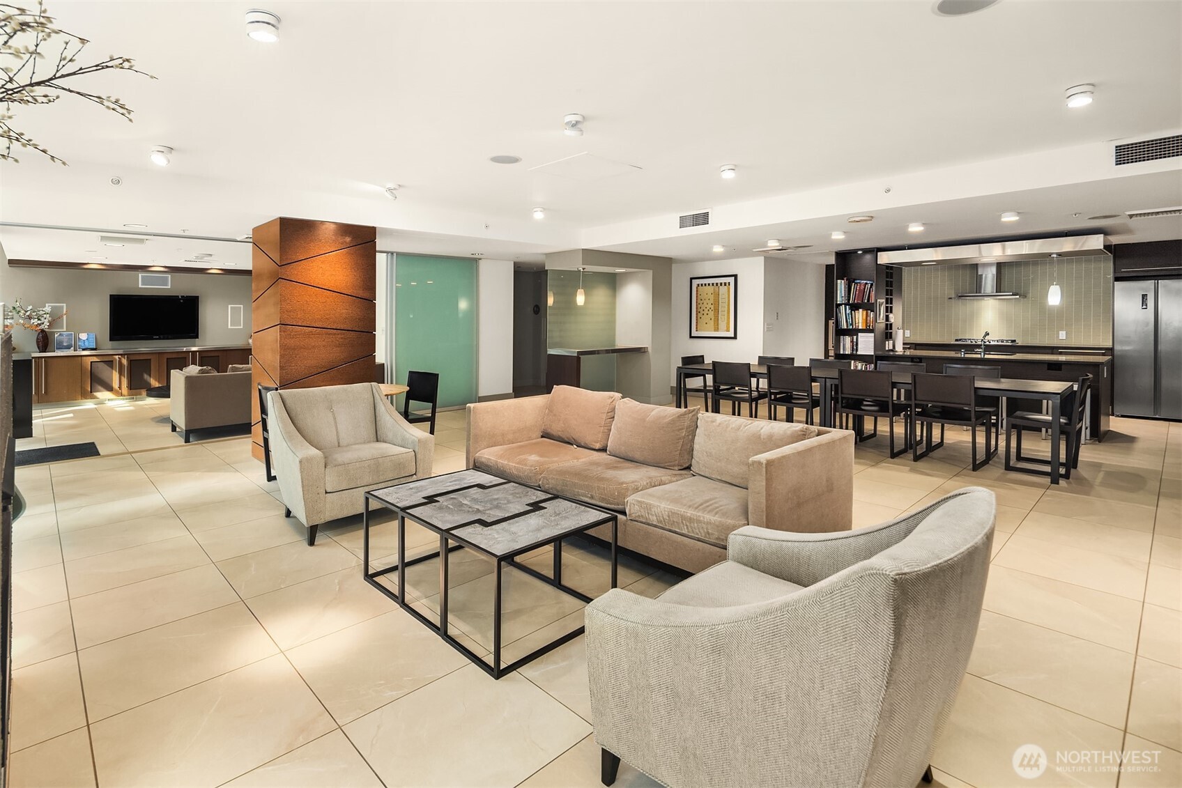 Clubhouse located on the 6th floor