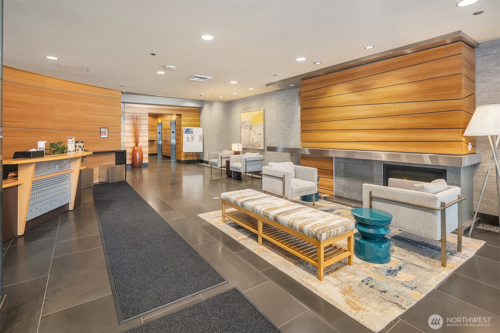 Outdoor seating and grills