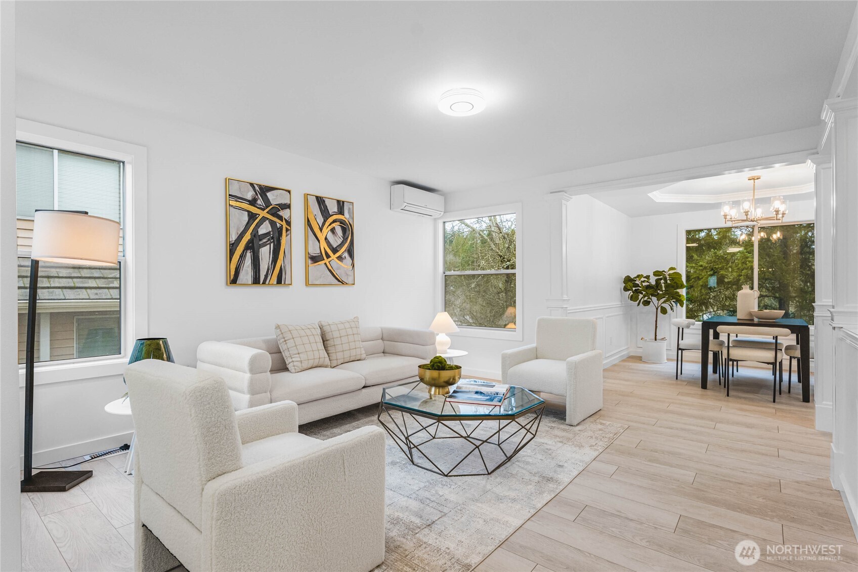 Living space 1 on main floor