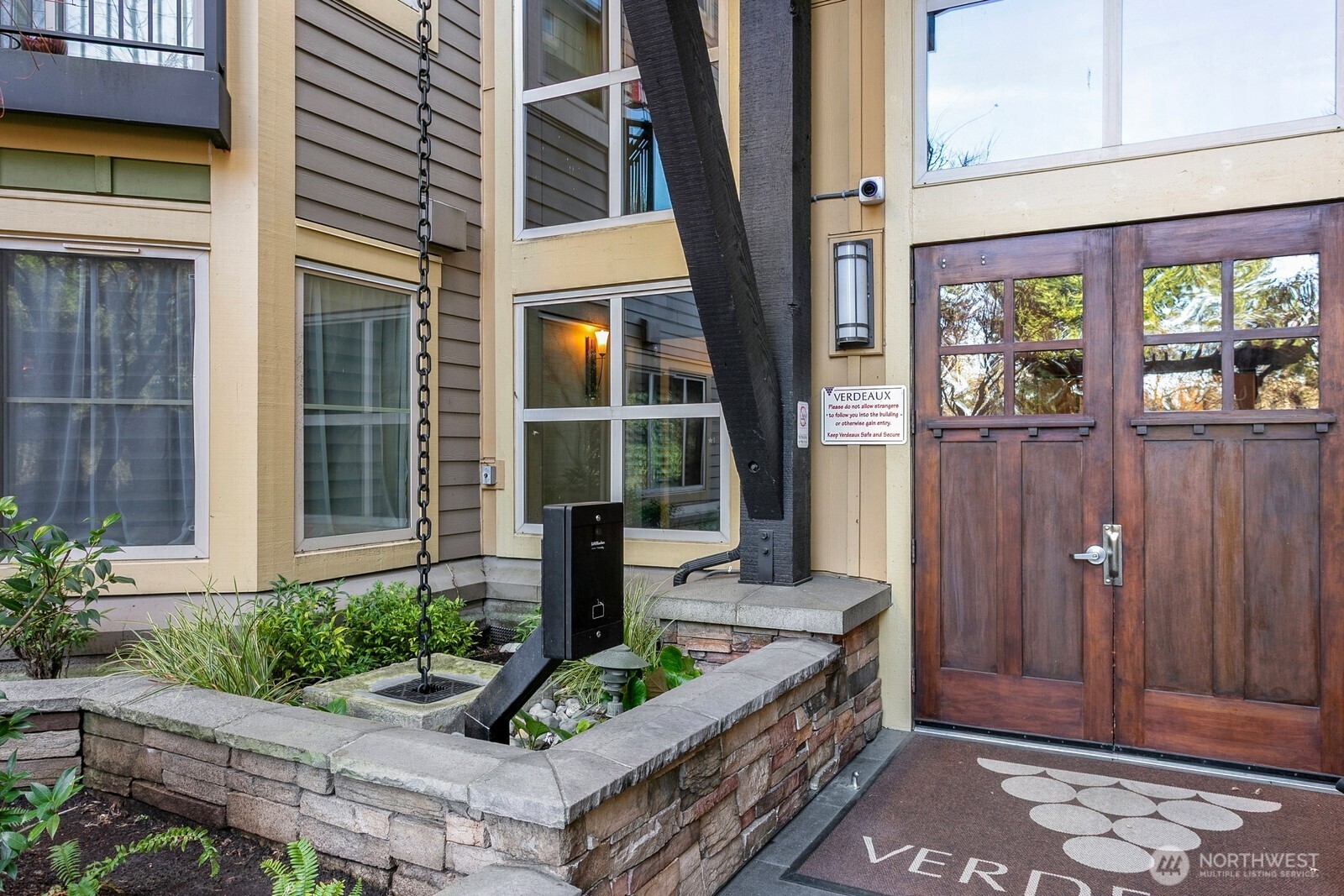 Secure Entry Building