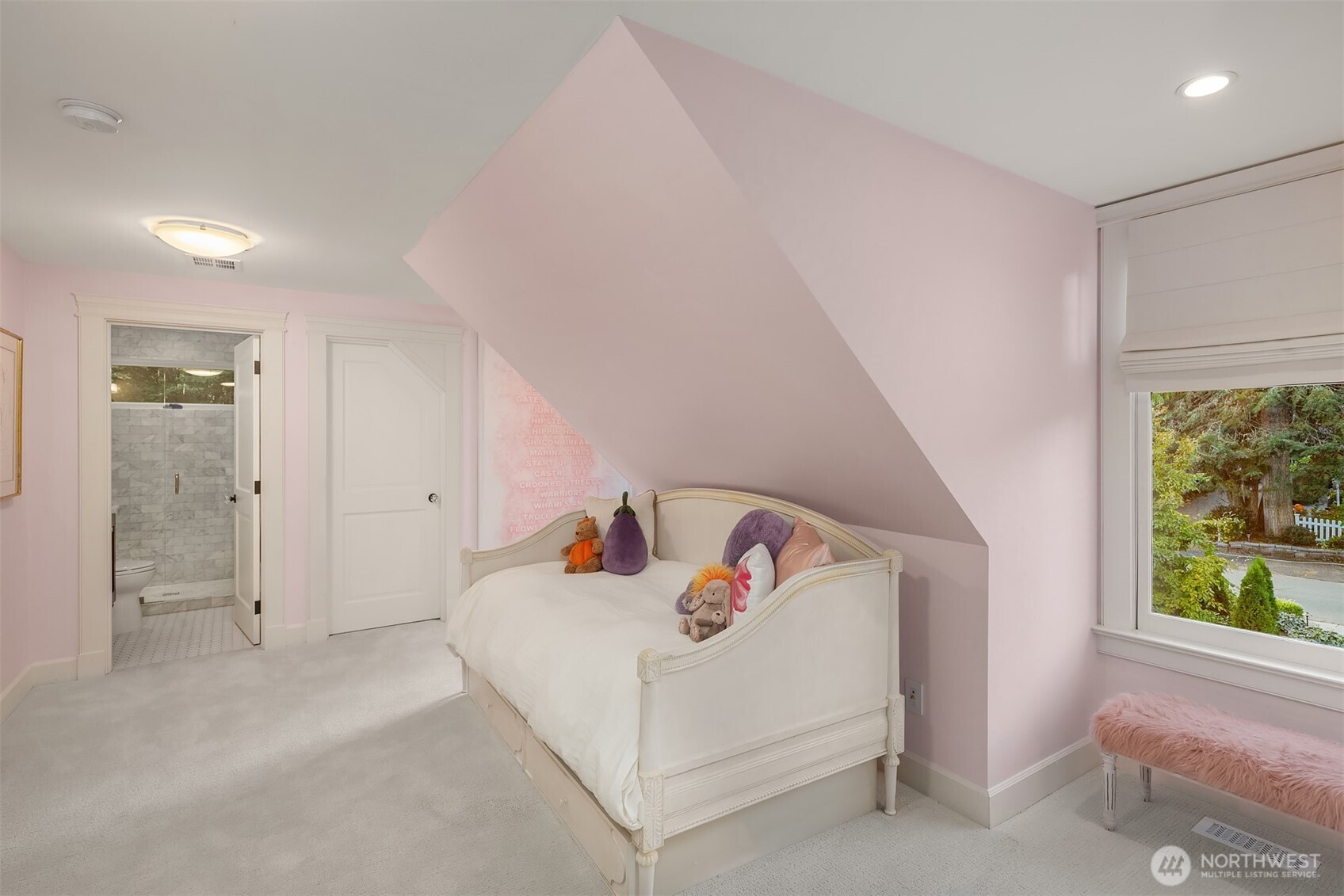 Additional bedroom upstairs.