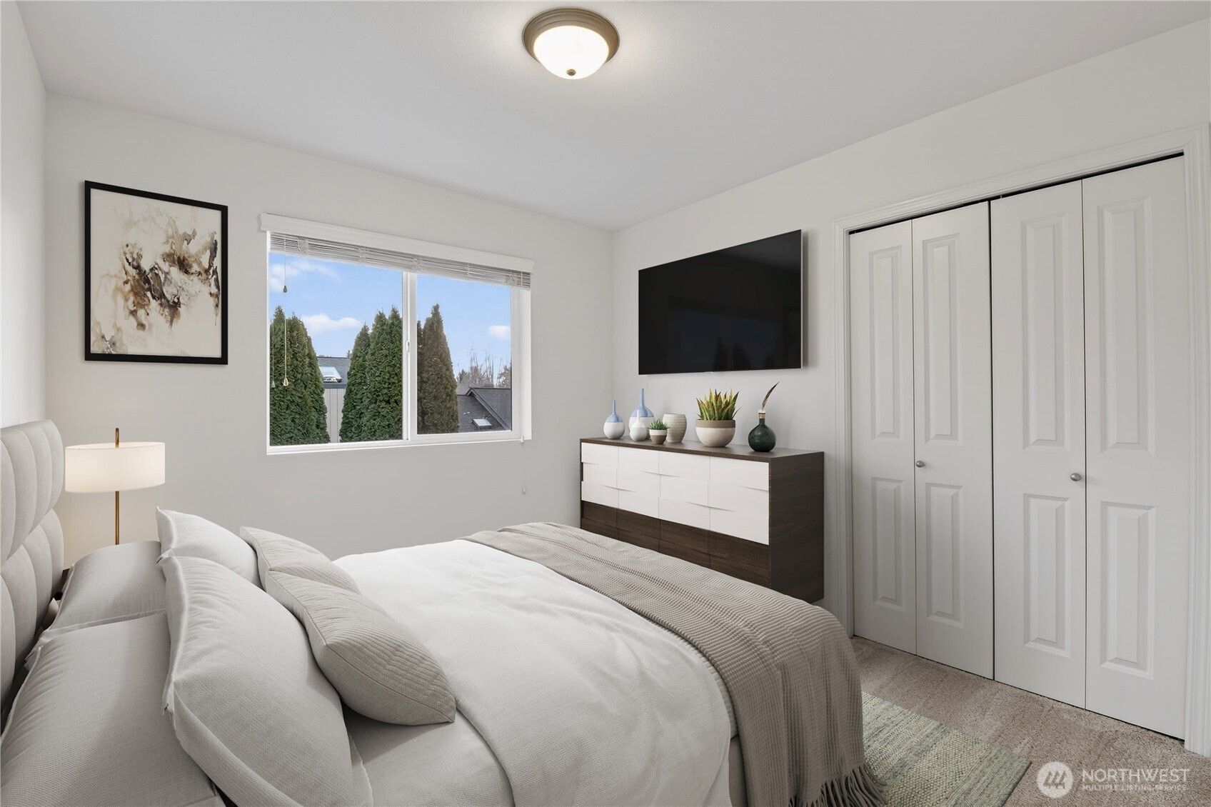 Upper Level 2nd Guest Bedroom - *Photo has been virtually staged