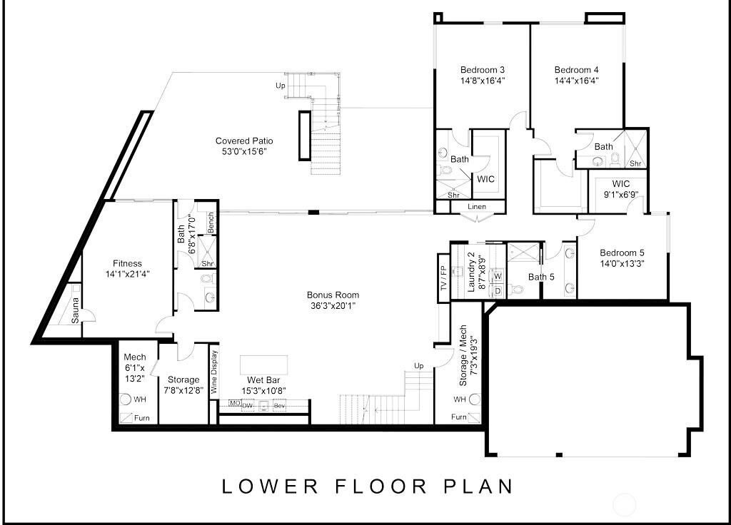 Lower level of plan - currently in permits
