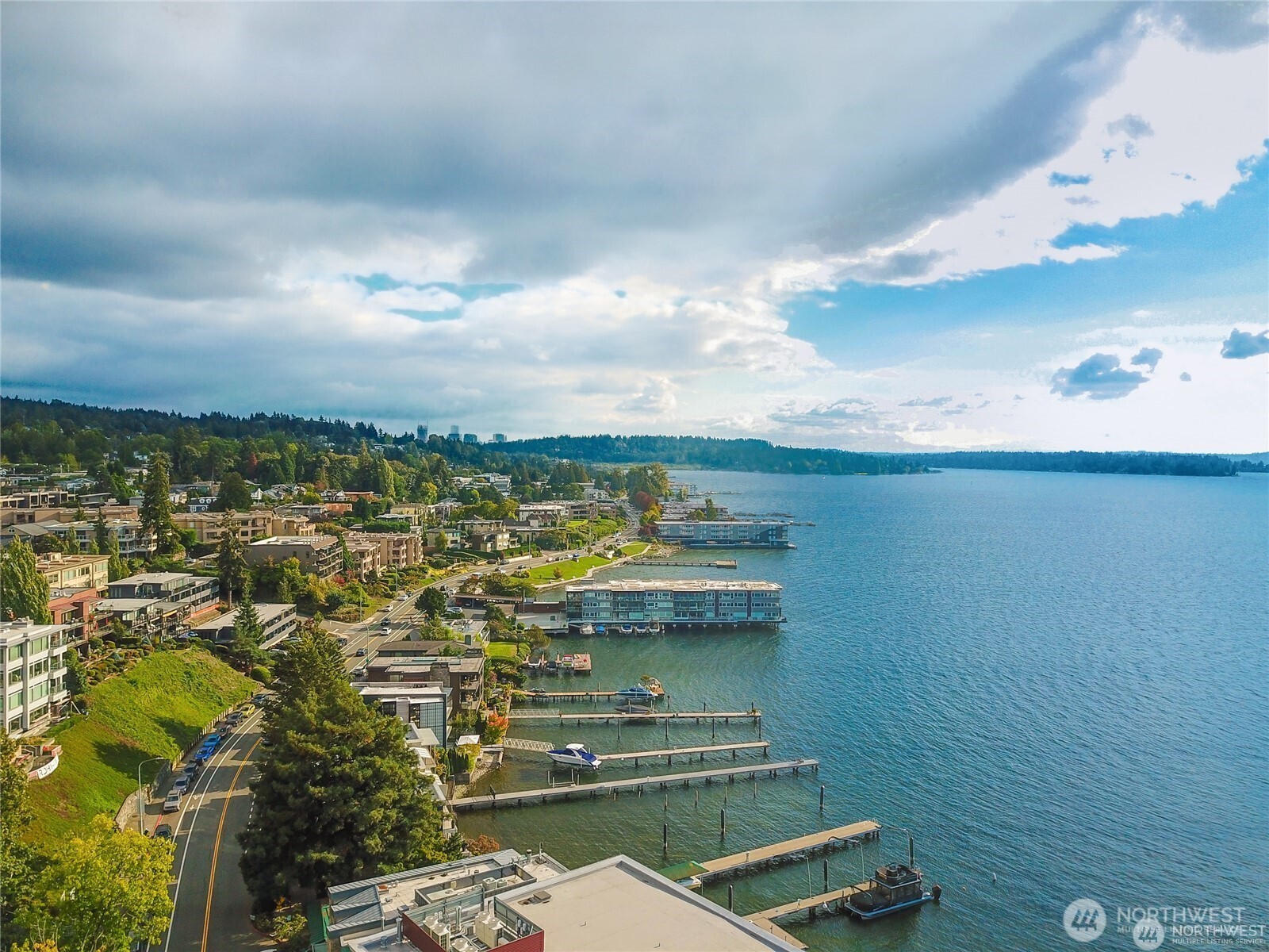 Drone View of Marina to the South.