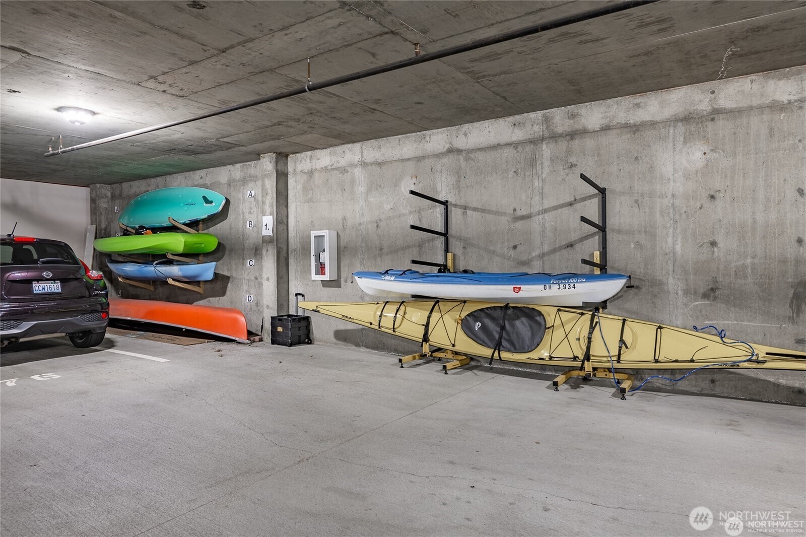 2-Designated Parking Spaces in Secure Garage