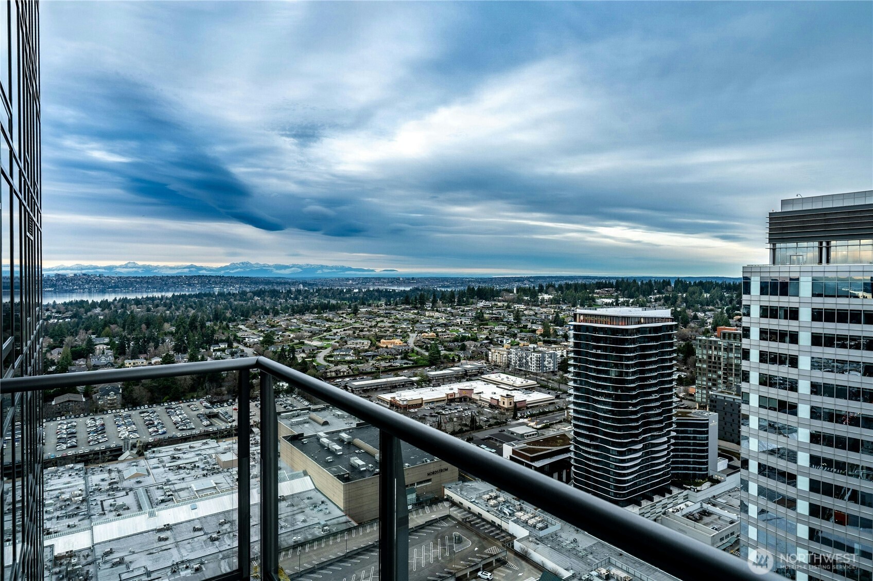 Looking west to 520 and Seattle