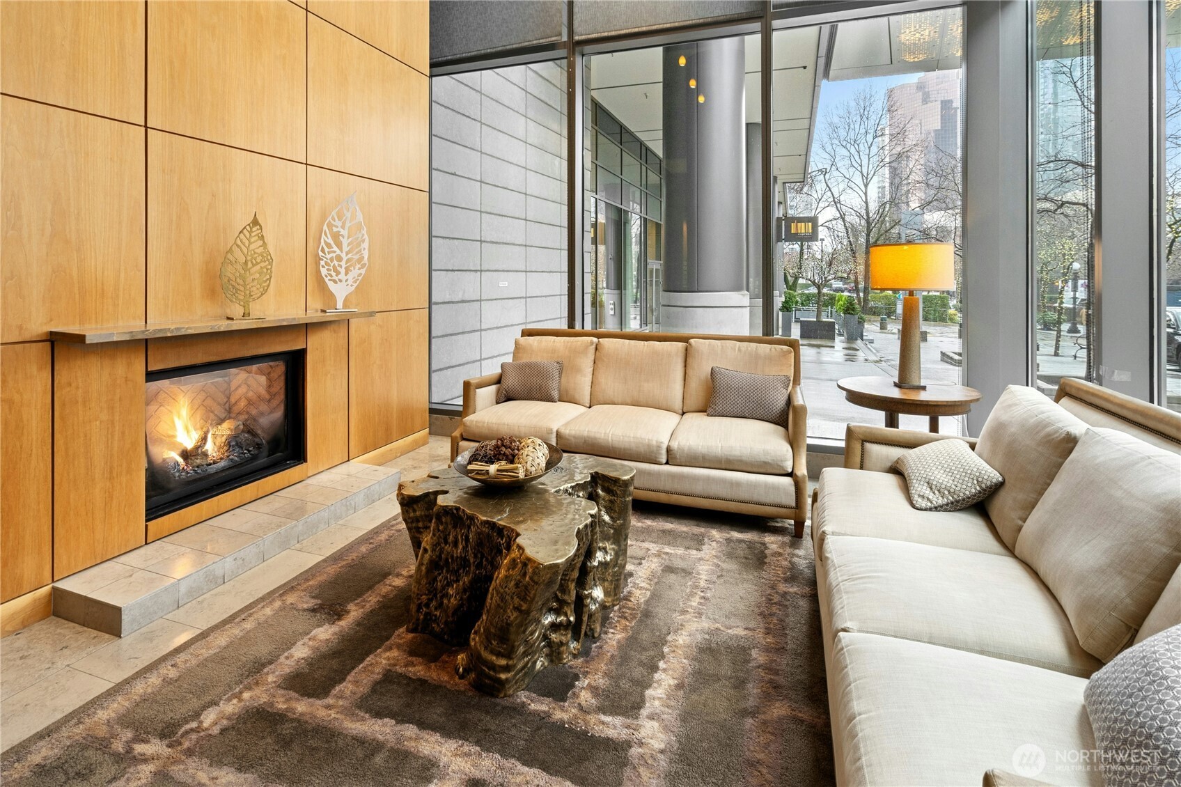 Located in the heart of DT Bellevue, multiple sky bridges to take you anywhere you'd like to go!