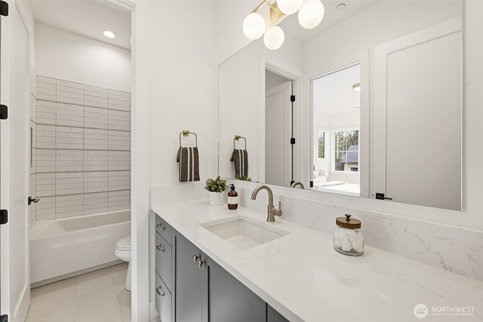 Lower level bathroom