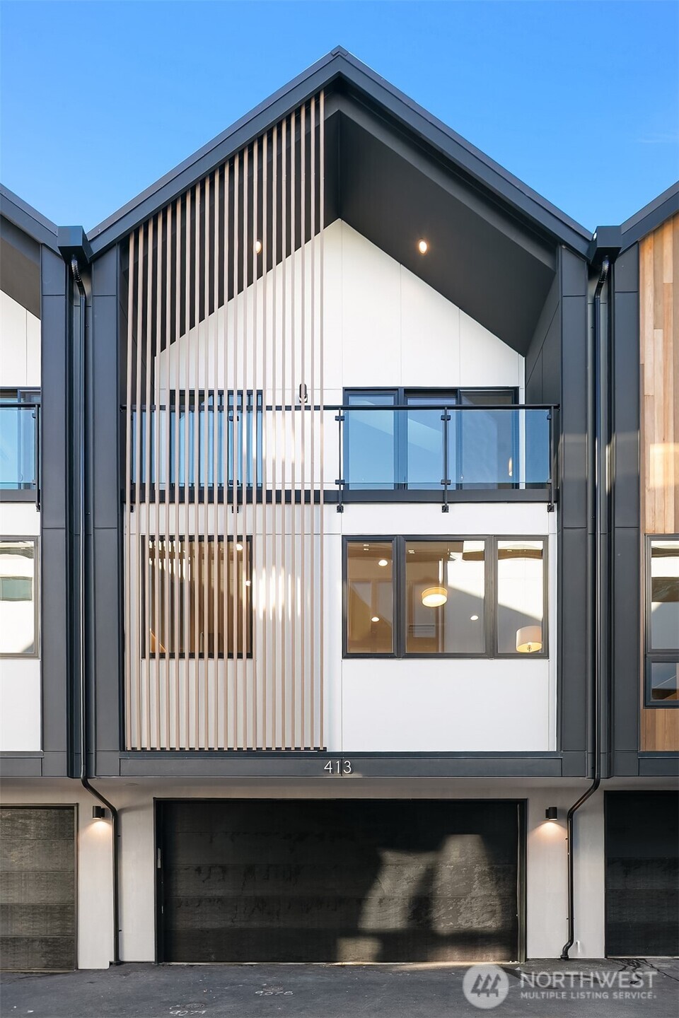 413 private garage with EV ready parking