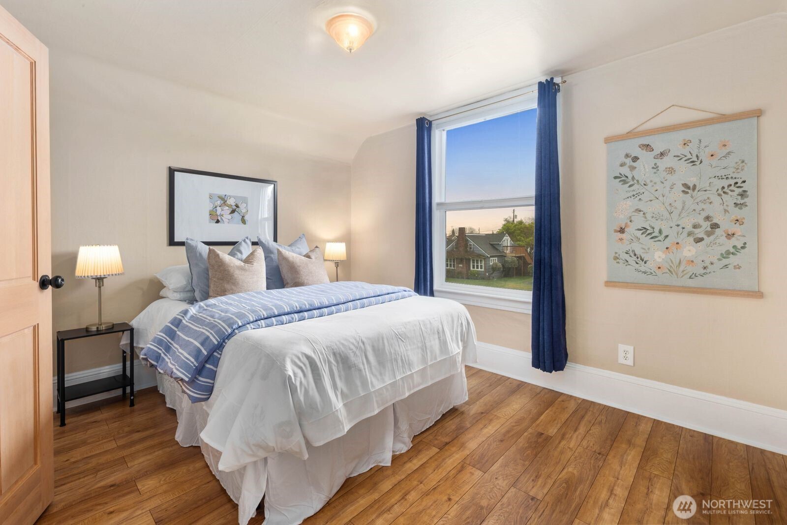 Enjoy the views from these beautiful upper rooms.