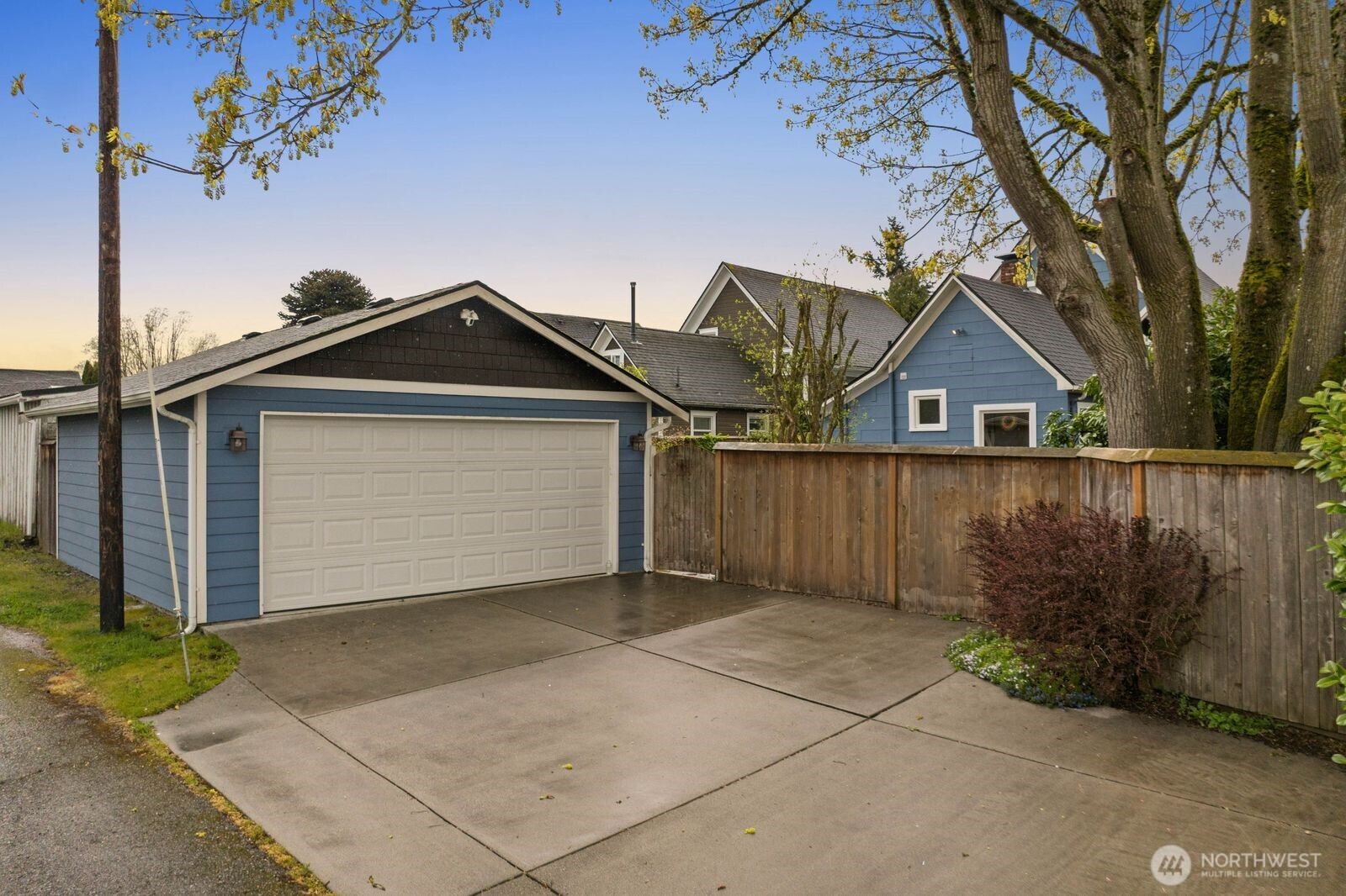 Huge two car garage adds tremendous value.