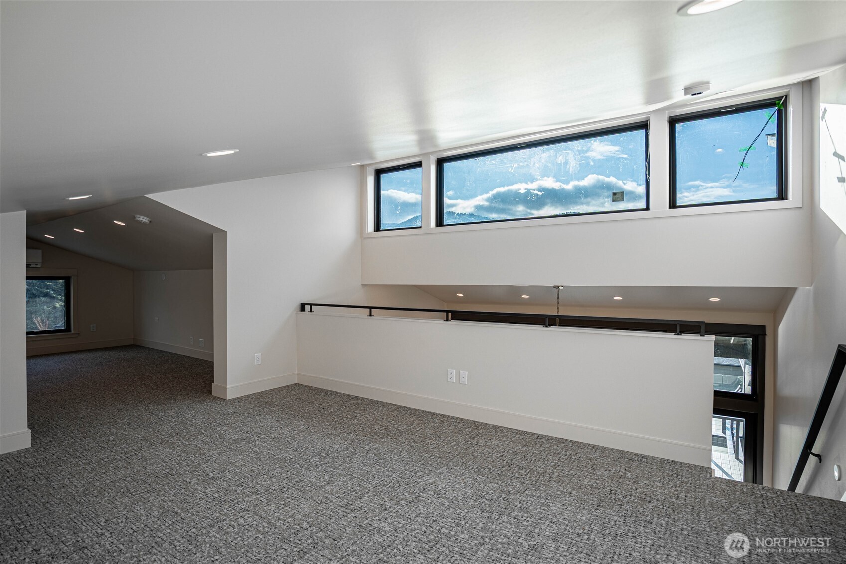 Loft area expands the living space with a bonus area and sleeping area.