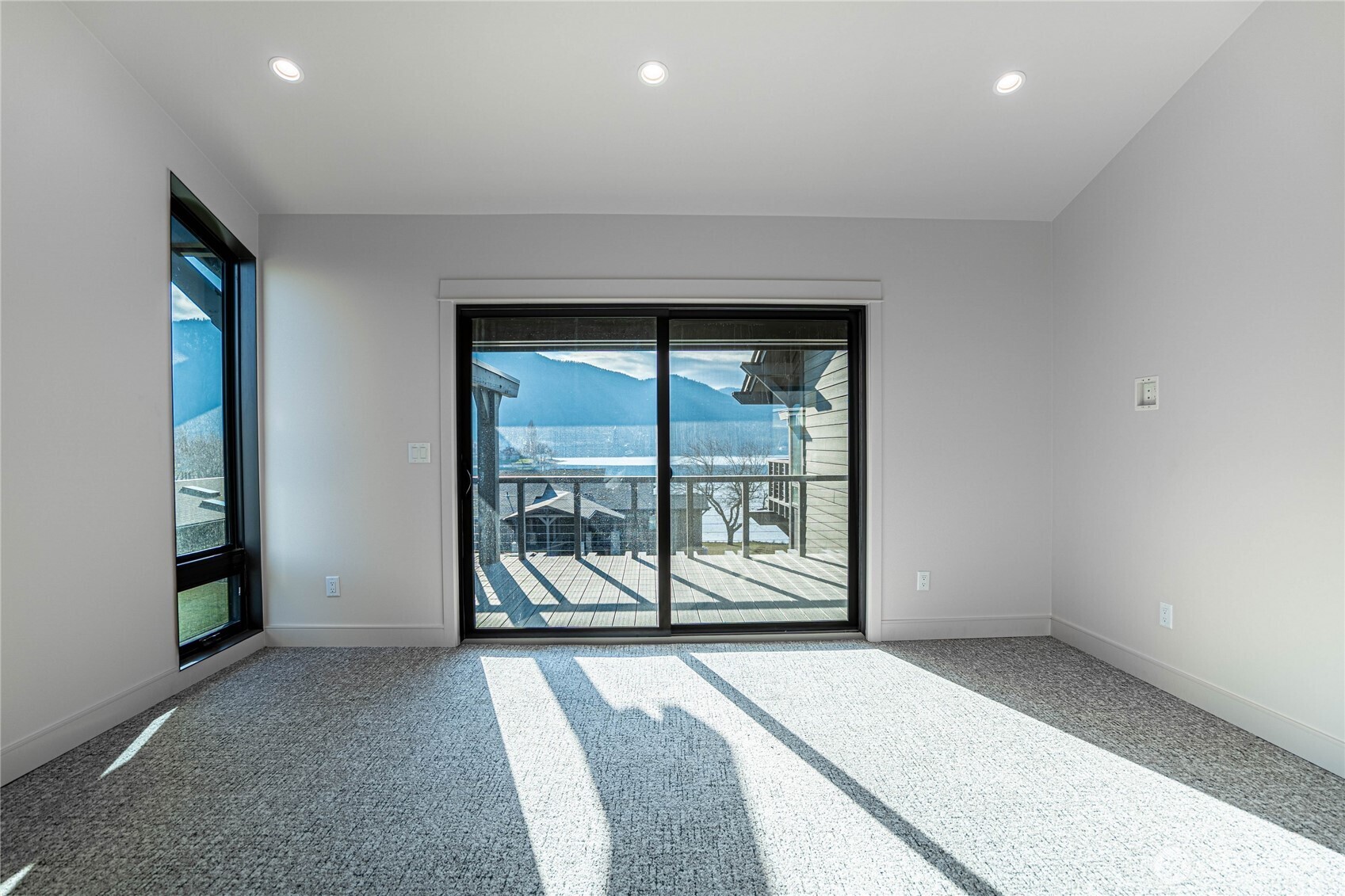 Second bedroom is large enough for a king size bed and also features an en suite bathroom. Great for two couples or additional guests.