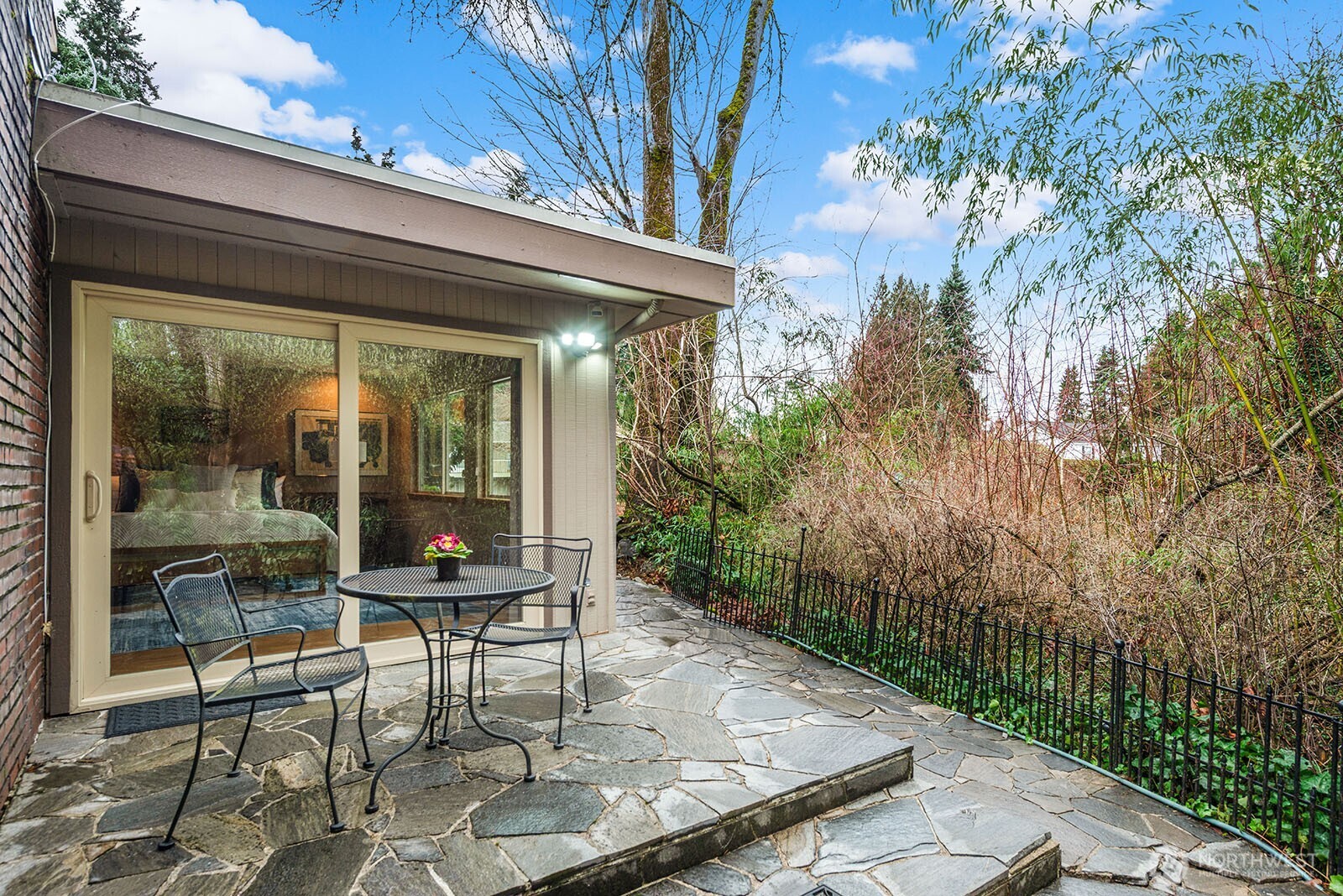 Primary suite patio.