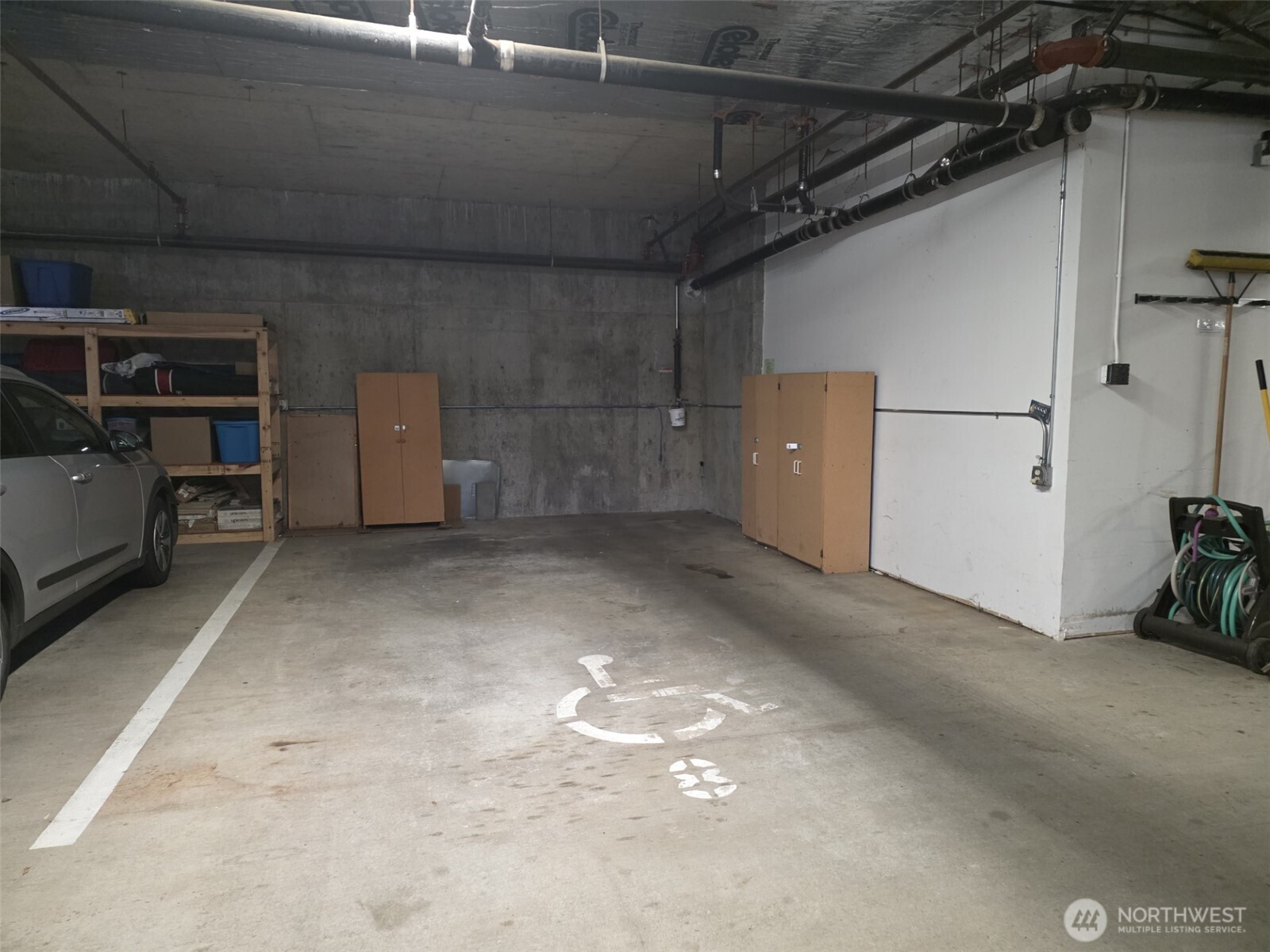 Covered Parking Stall In Garage