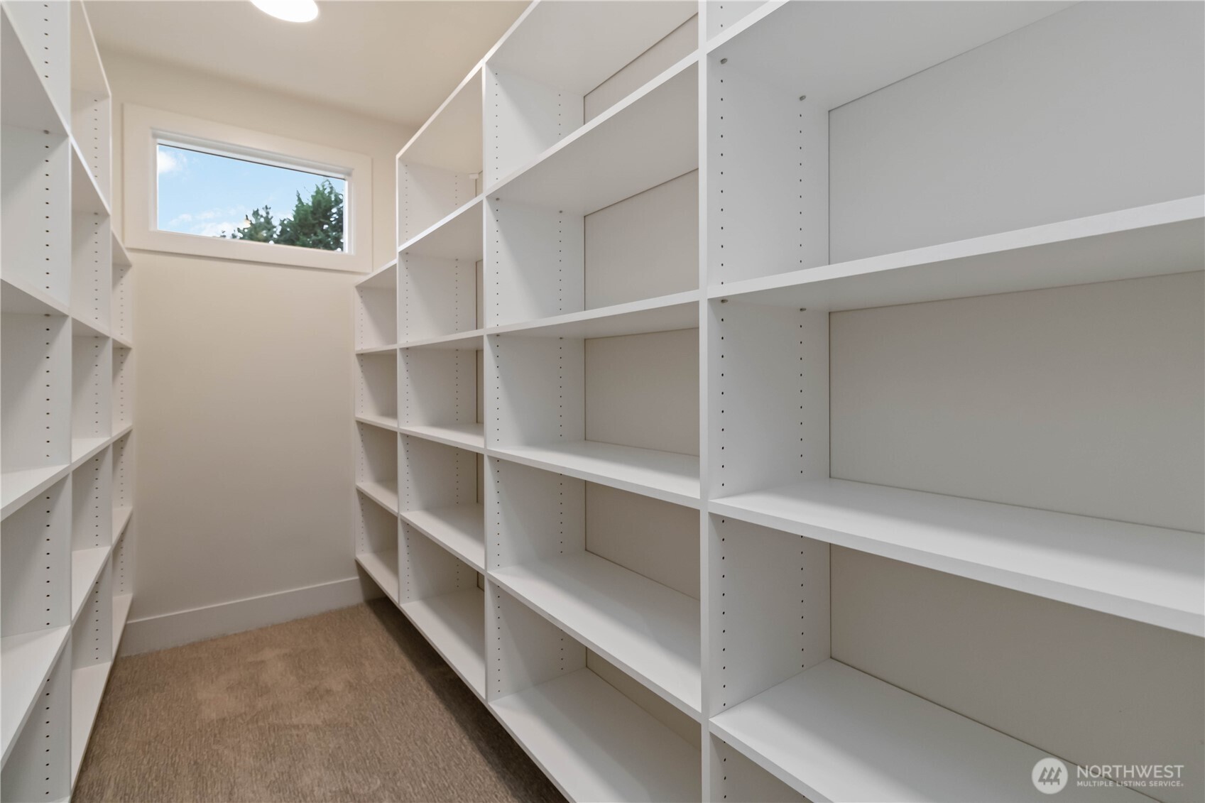 No shortage of storage! Huge closet upstairs.