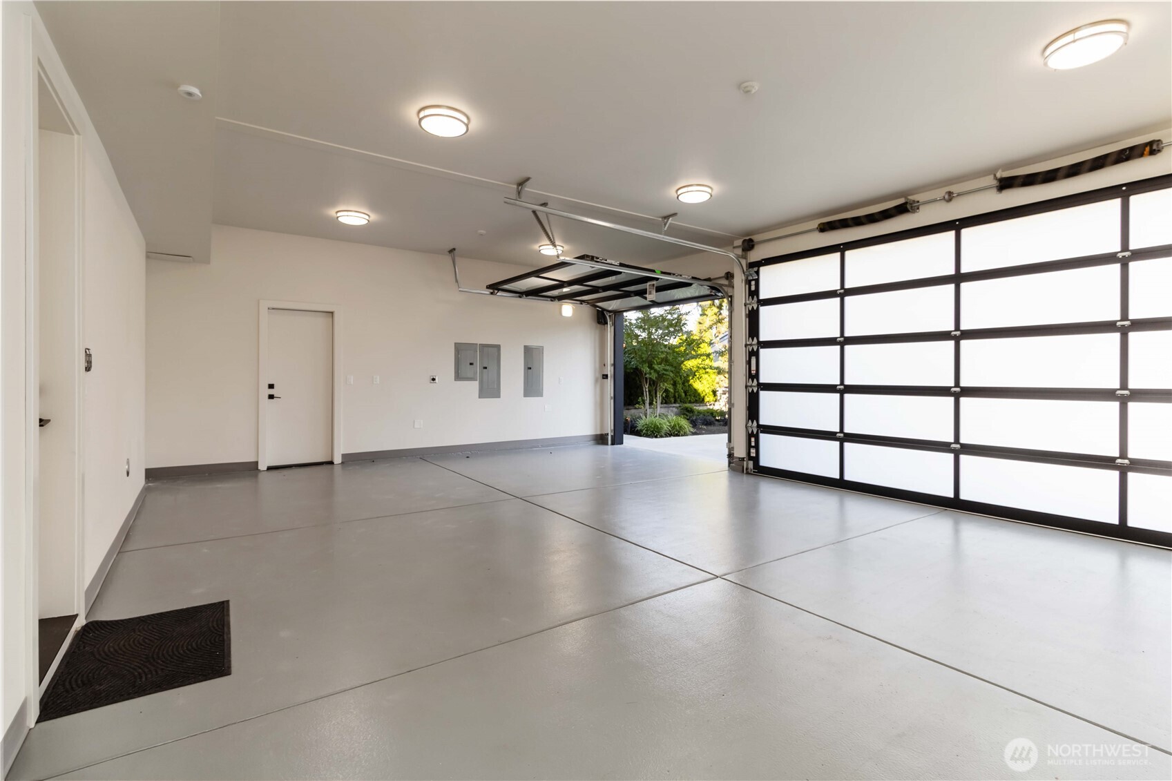 Spacious 3 car garage.