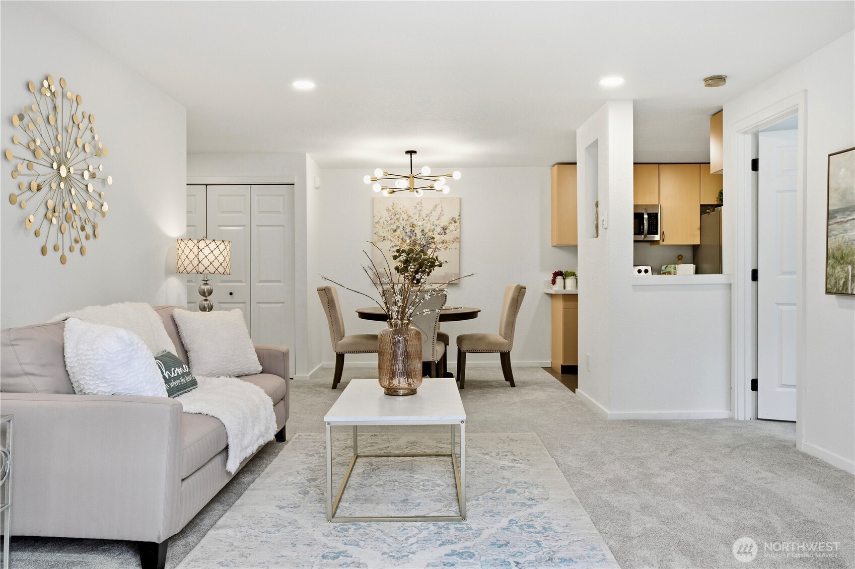 Open and spacious living room with comfortable layout.