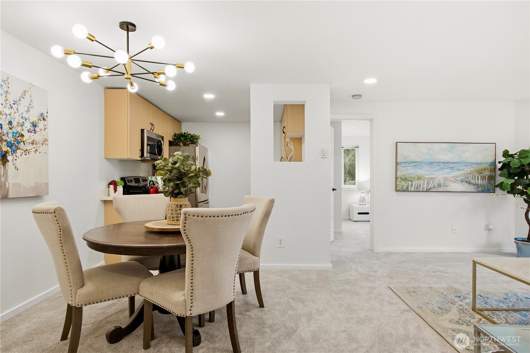 Comfortable dining area perfect for everyday meals and gatherings.