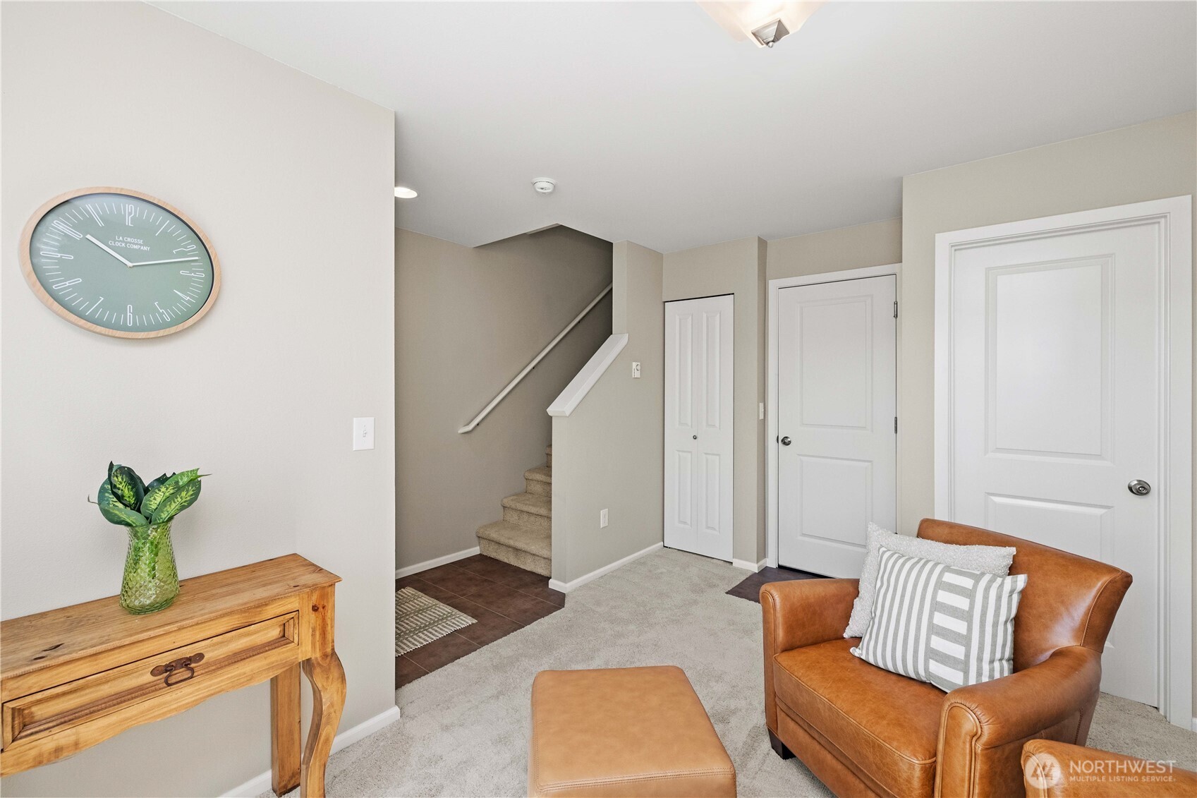 Access to Oversized One-Car Garage