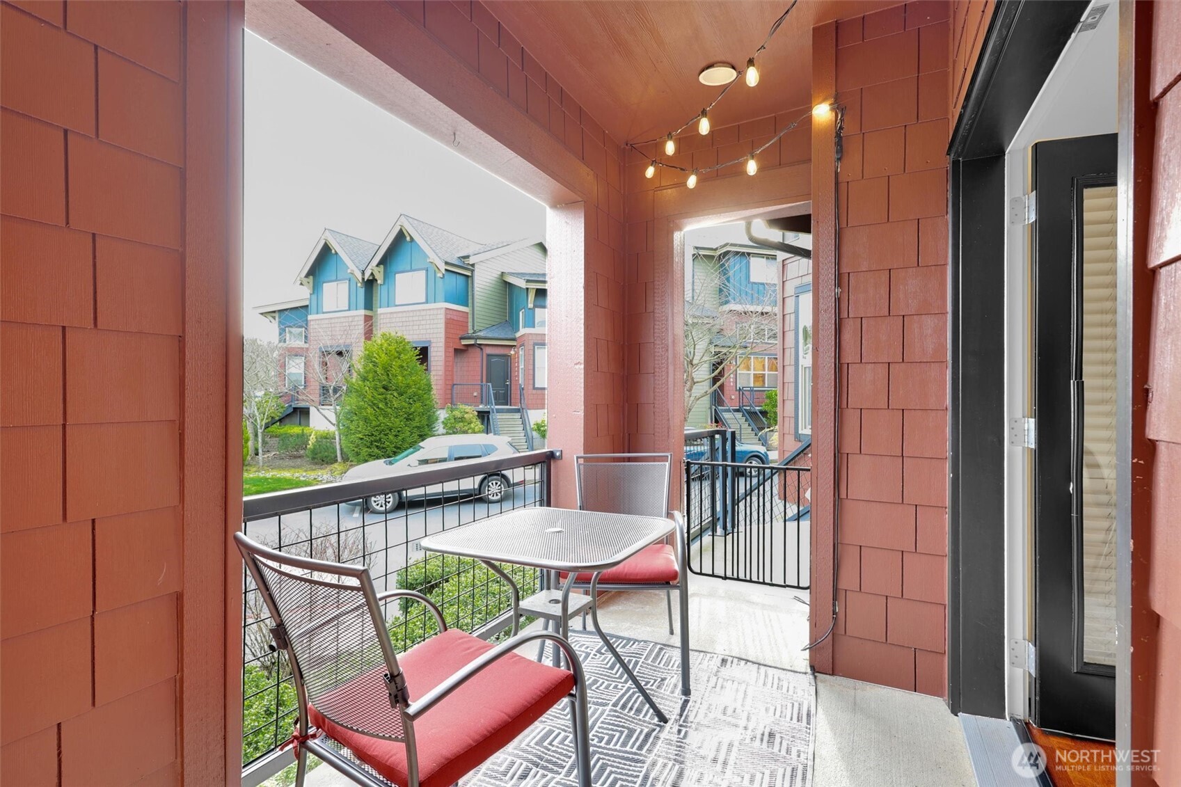 Private covered patio—perfect for morning coffee or evening unwinding.