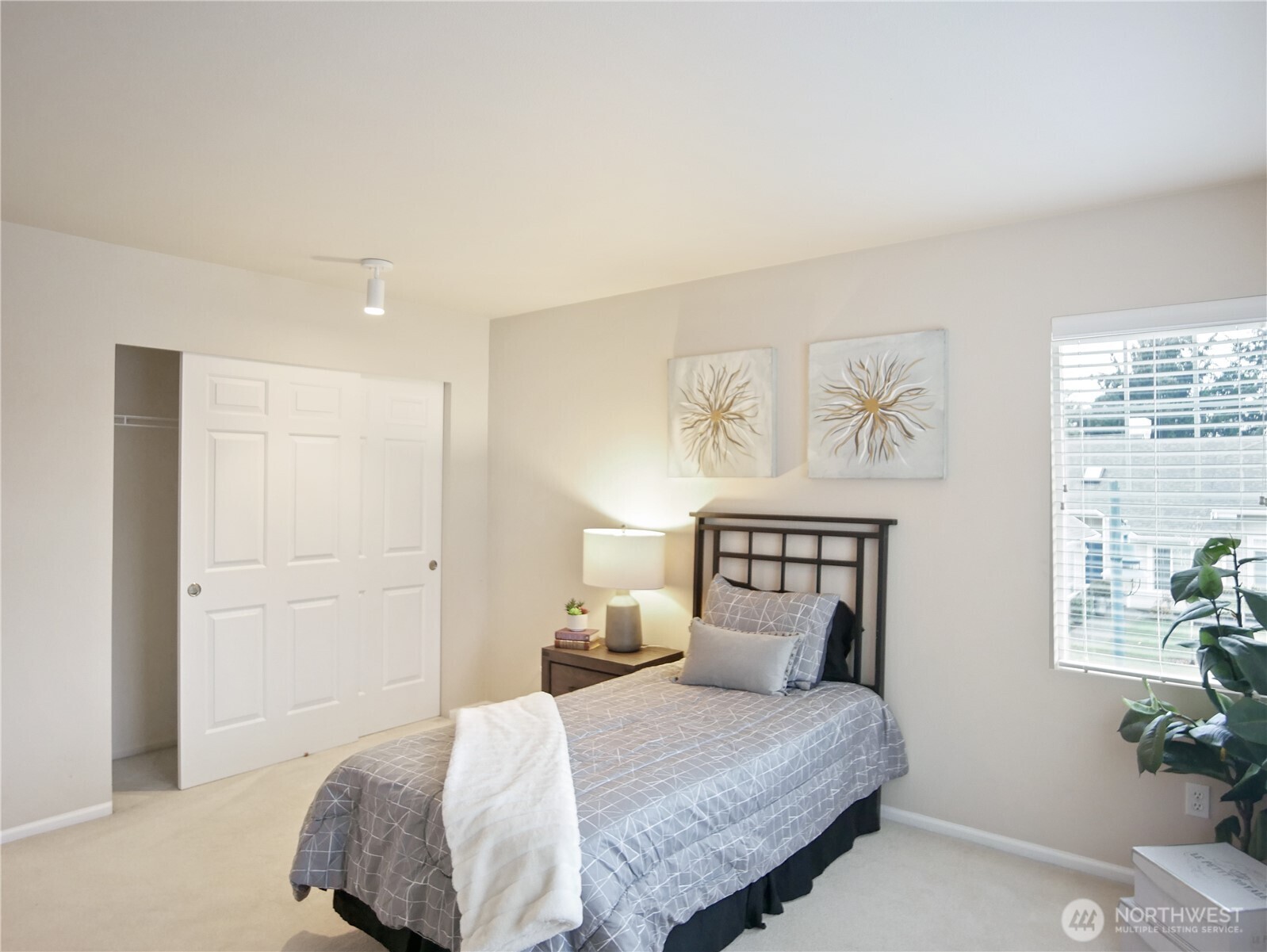 The 2nd of the of 2 upper floor bedrooms