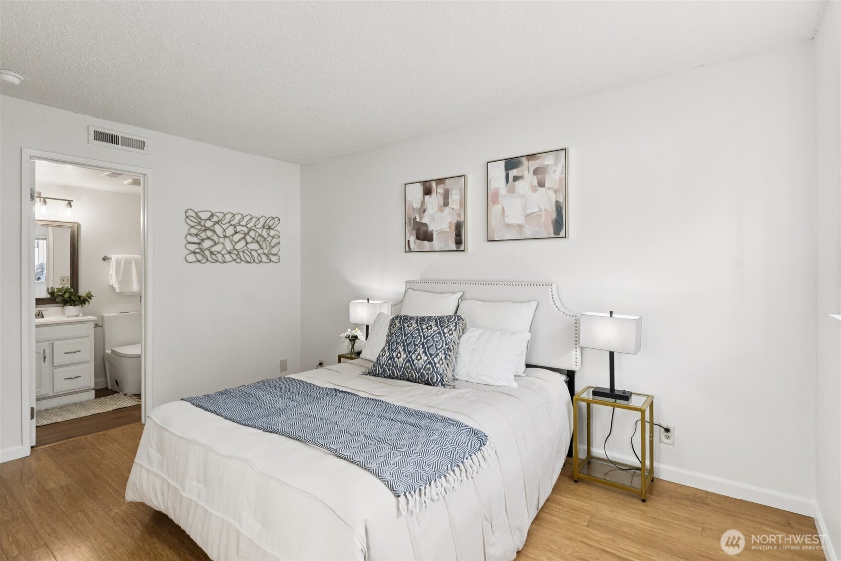 updated ensuite bathroom