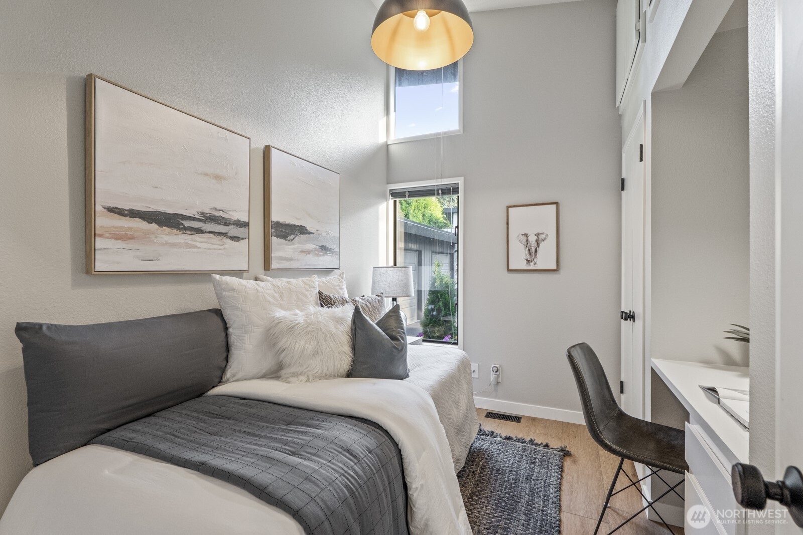 upstairs bedroom or home office