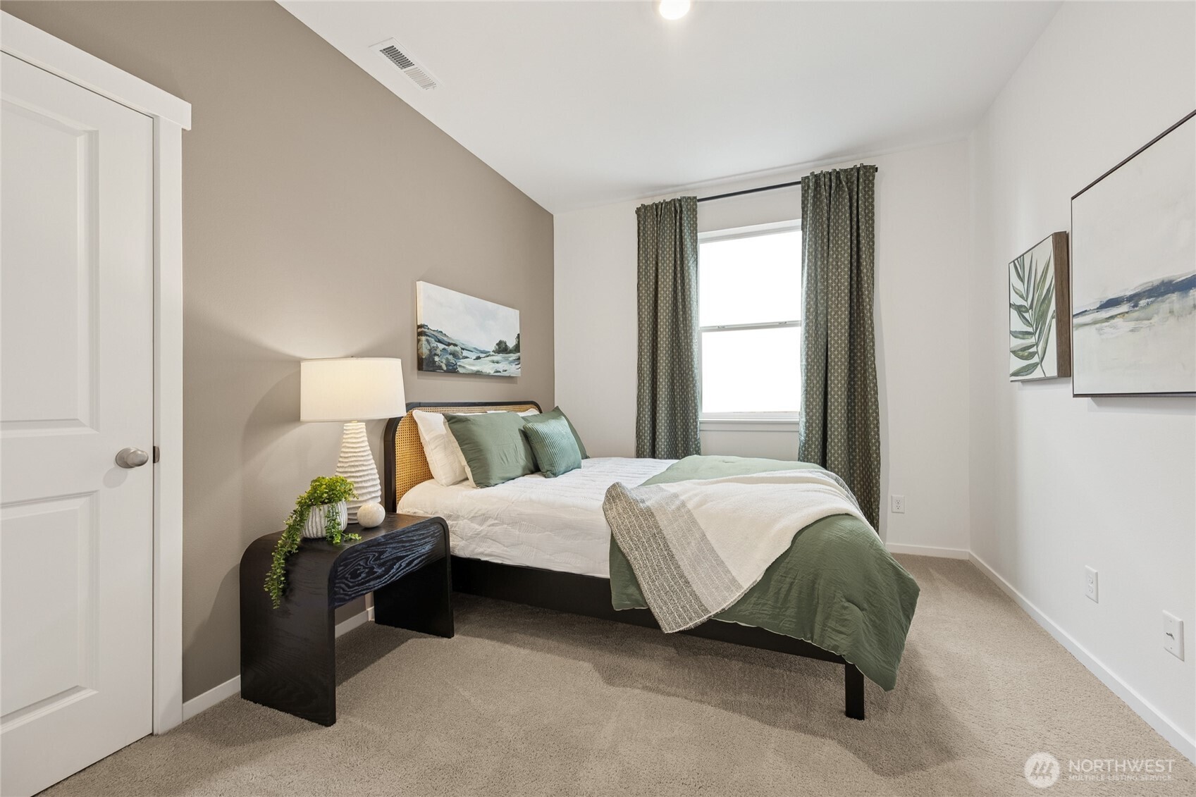 Downstairs 3/4 bathroom features a walk-in shower.  Pictures are for representational purposes only, colors and features may vary.