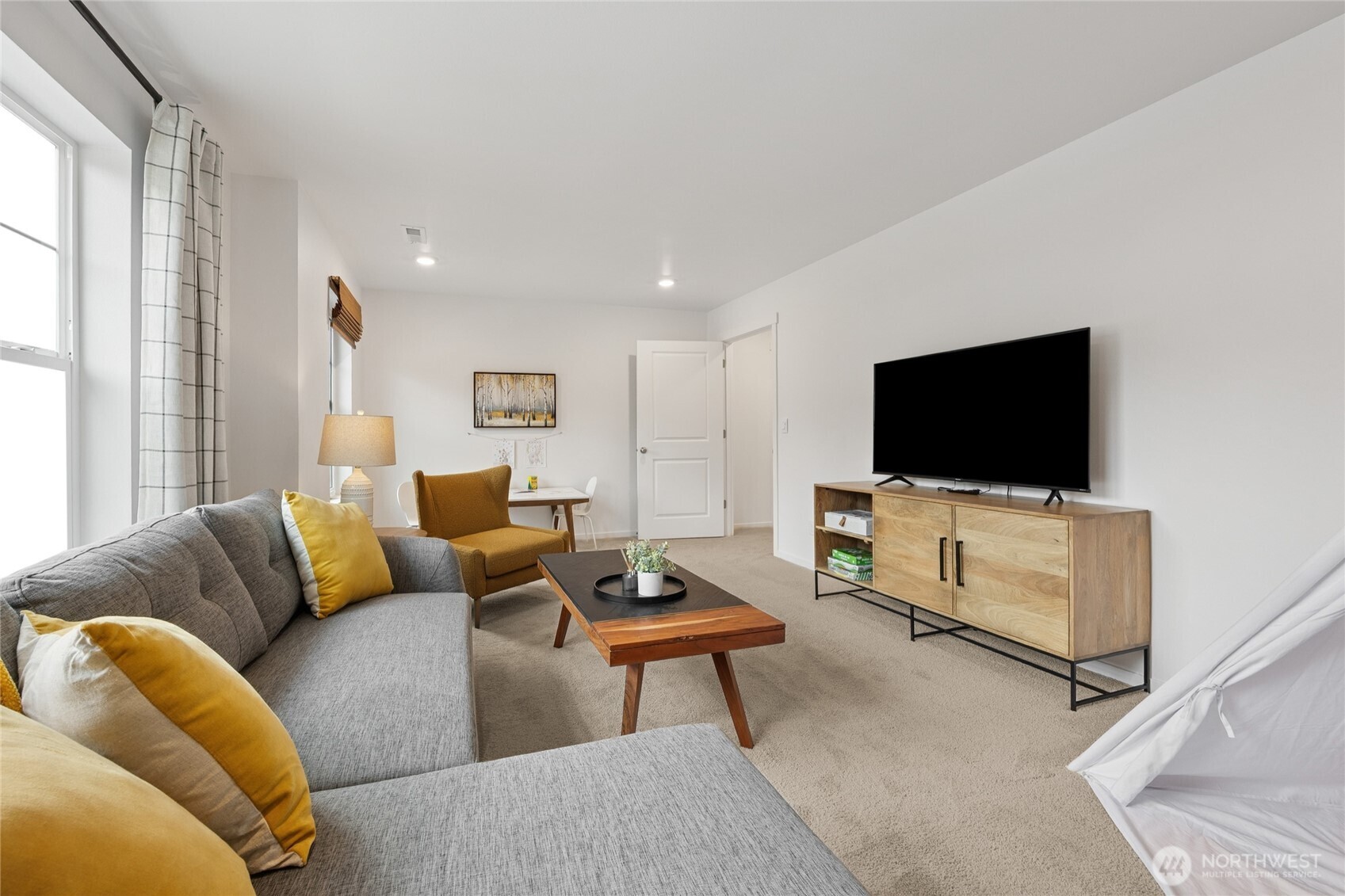 Additional bedroom upstairs.  Pictures are for representational purposes only, colors and features may vary.