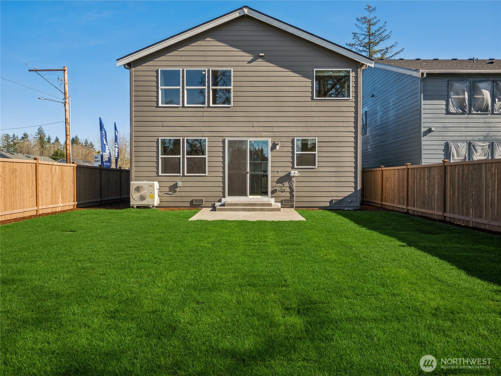 All Presley Hills homes have an electric heat pump that provides A/C on those hot summer days!  Picture for representational purposes only, colors and features may vary.