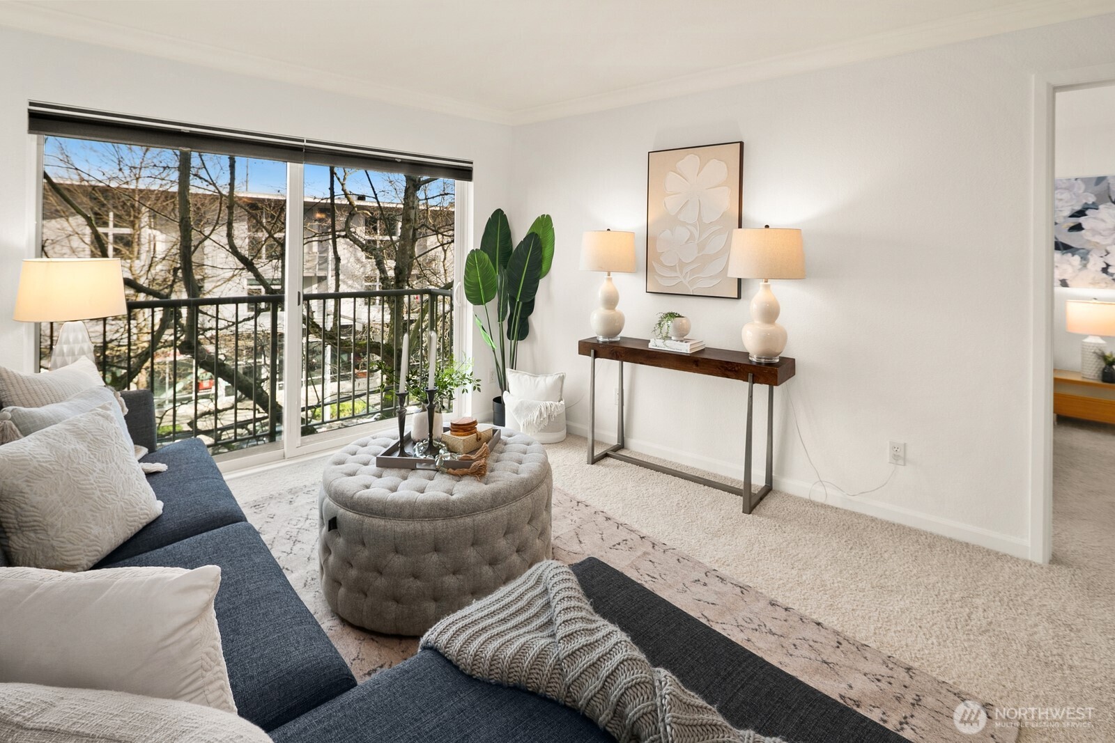 Dinning and living room area