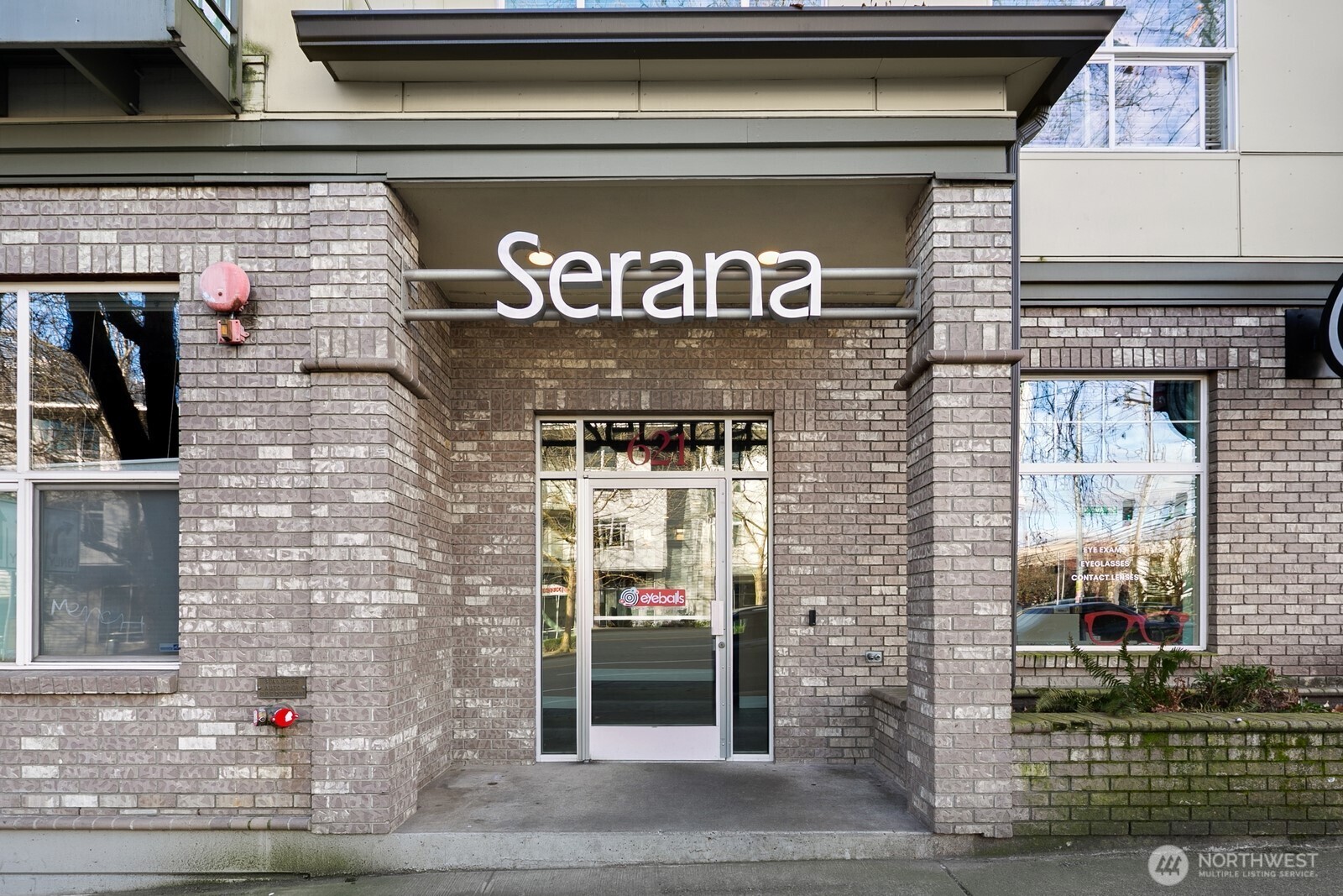 Secure and welcoming street-level entry to Serana
