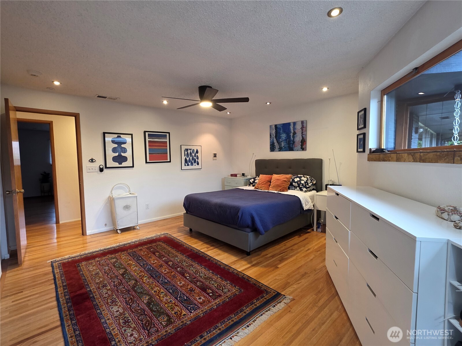 Transome window allow air, light and privacy.