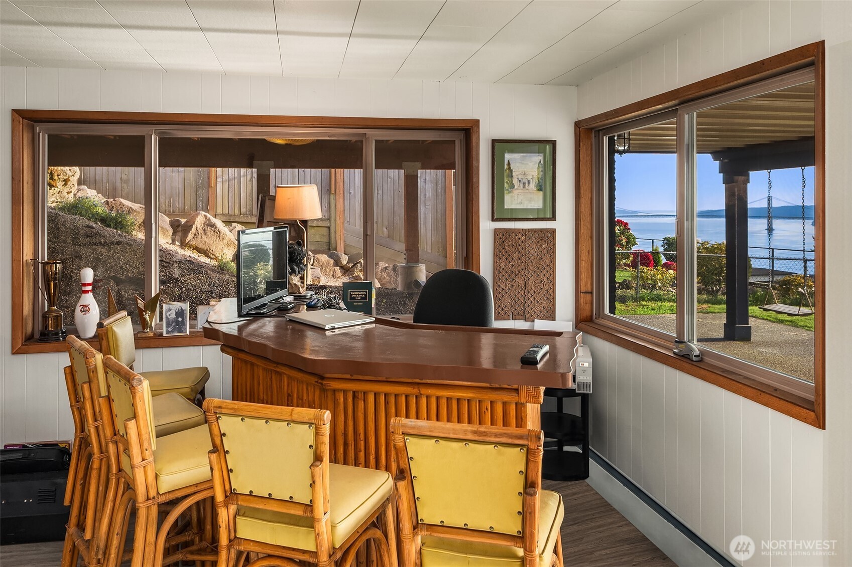 Enjoy your view from this west facing lower bedroom